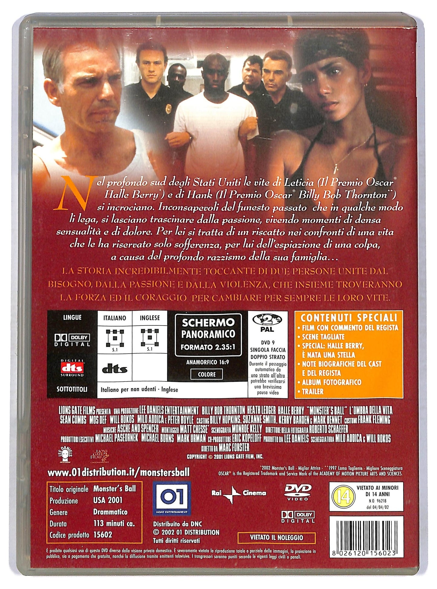 EBOND Monster's Ball. L'ombra della vita DVD D763516