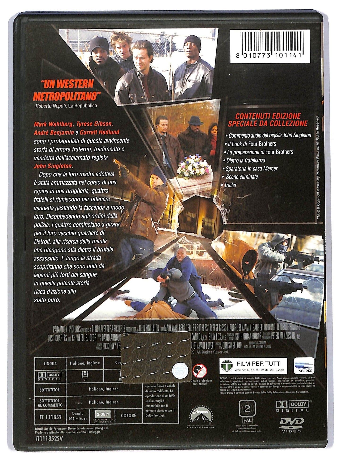EBOND Four Brothers - Quattro fratelli DVD D763521