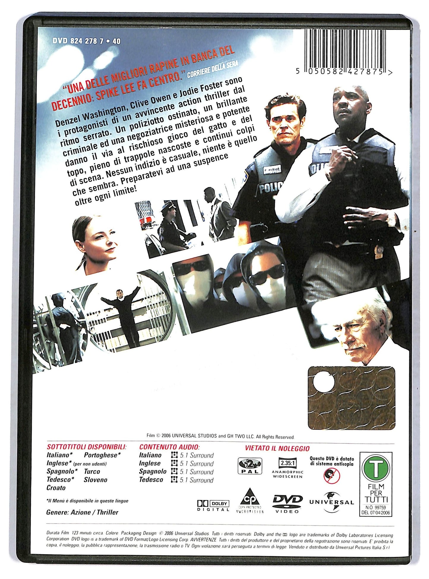 EBOND inside man DVD D763561