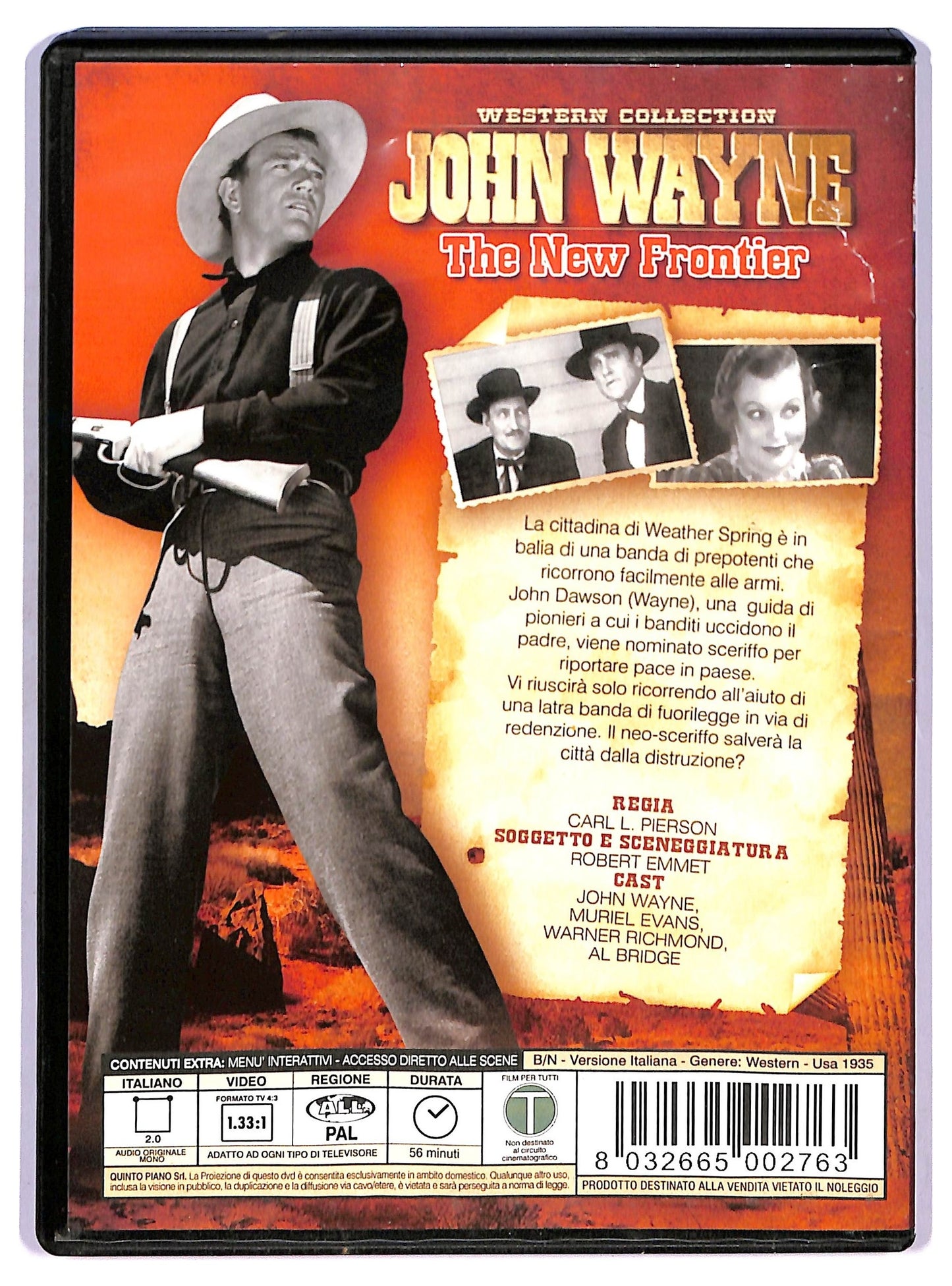 EBOND The New Frontier  DVD D763607
