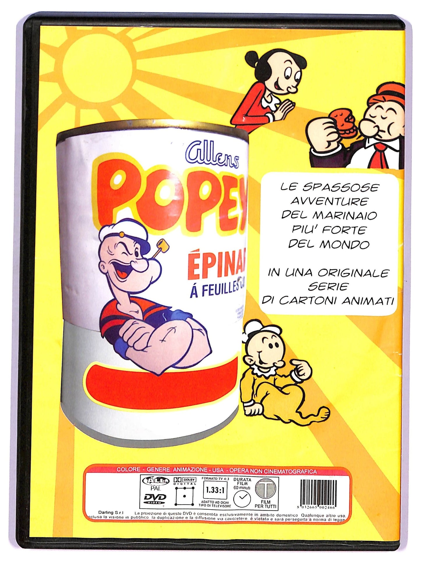 EBOND Braccio di ferro DVD D763627