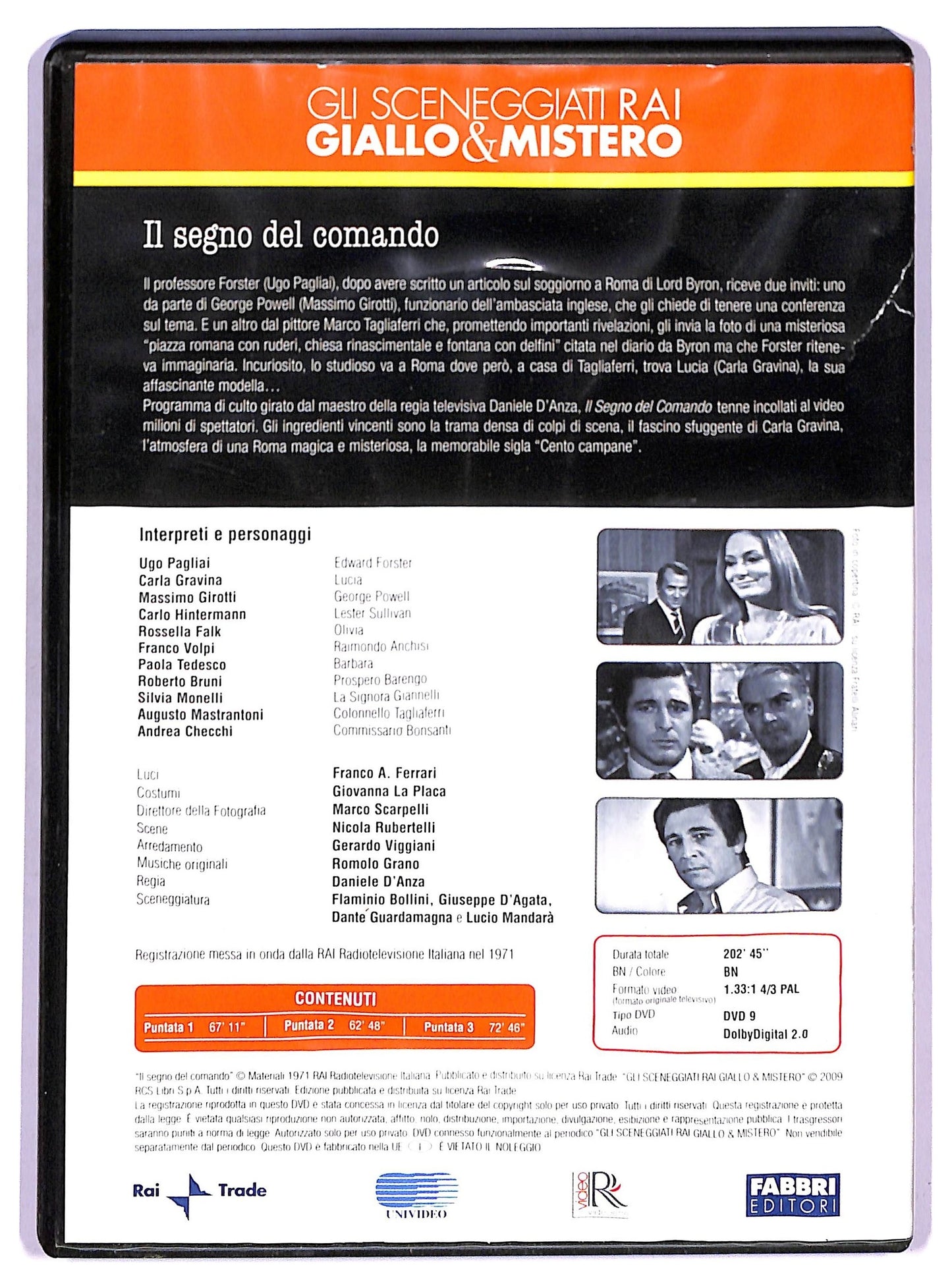 EBOND Il segno del comando puntata 1-3 EDITORIALE DVD D763634