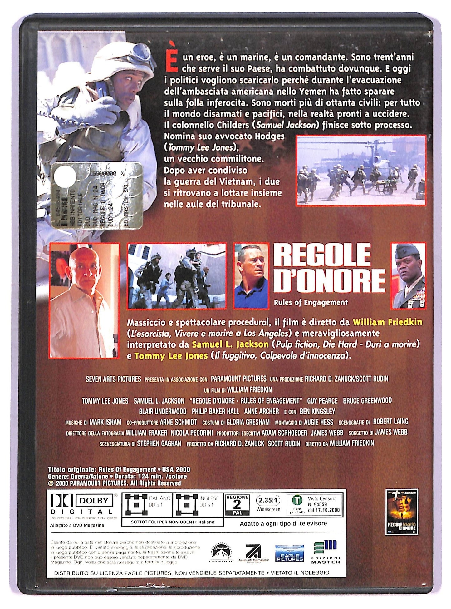 EBOND Regole D'onore DVD Editoriale D763656