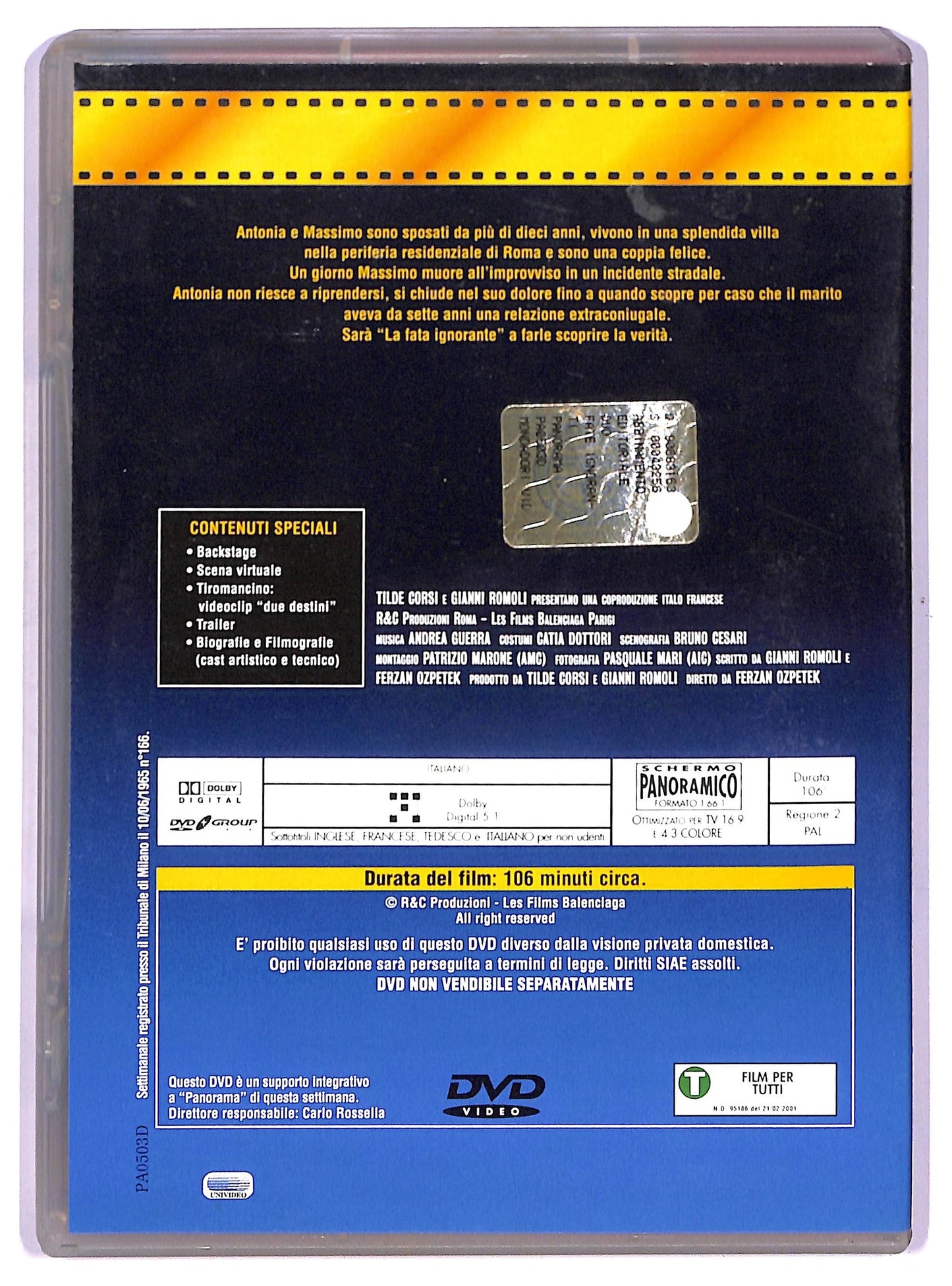 EBOND Le fate ignoranti EDITORIALE DVD D763659