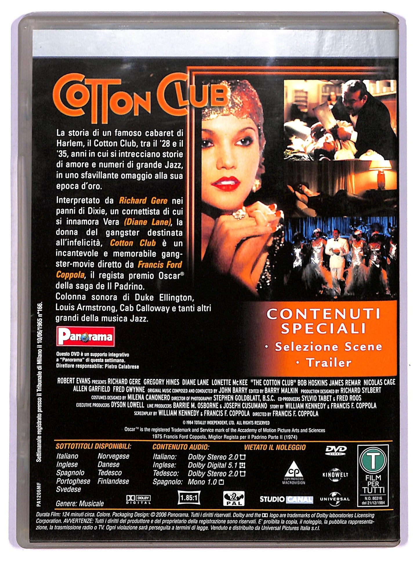 EBOND Cotton Club EDITORIALE DVD D763845