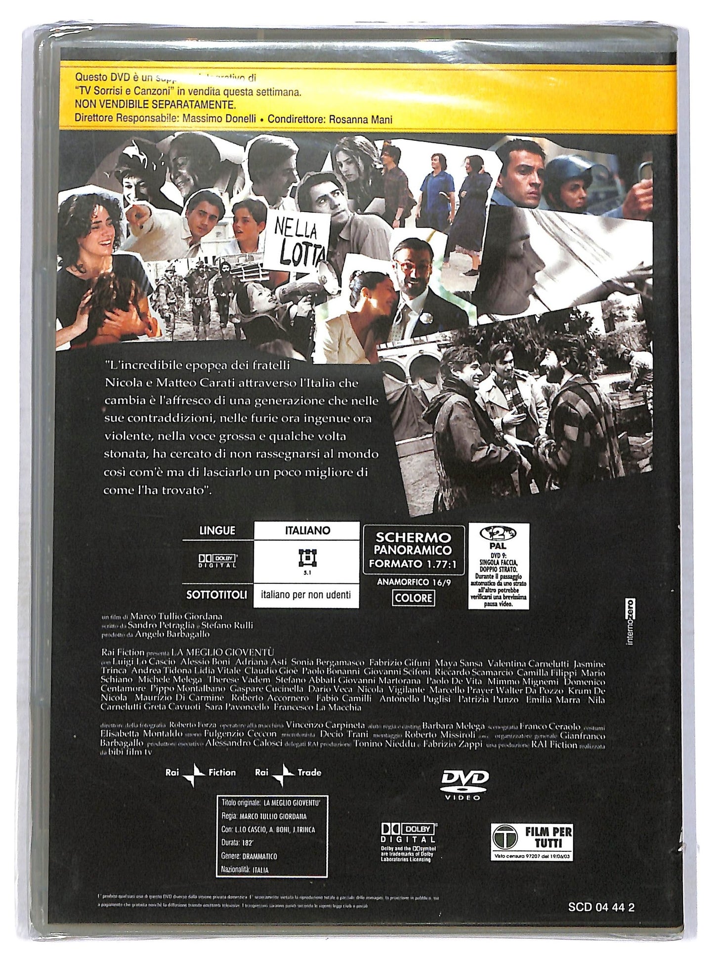 EBOND La Meglio Gioventu DVD Editoriale D763928