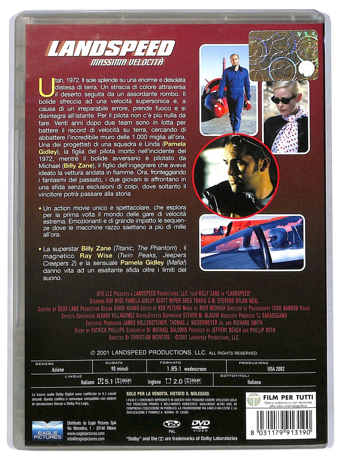 EBOND Landspeed - Massima Velocita DVD D764010