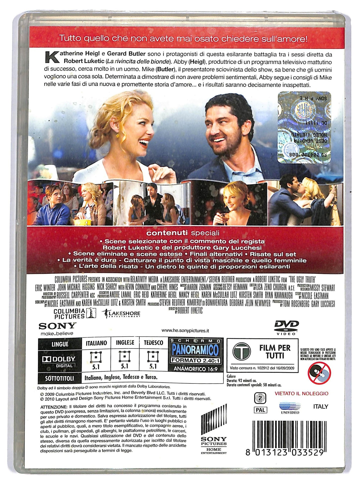 EBOND la dura verita DVD D764045