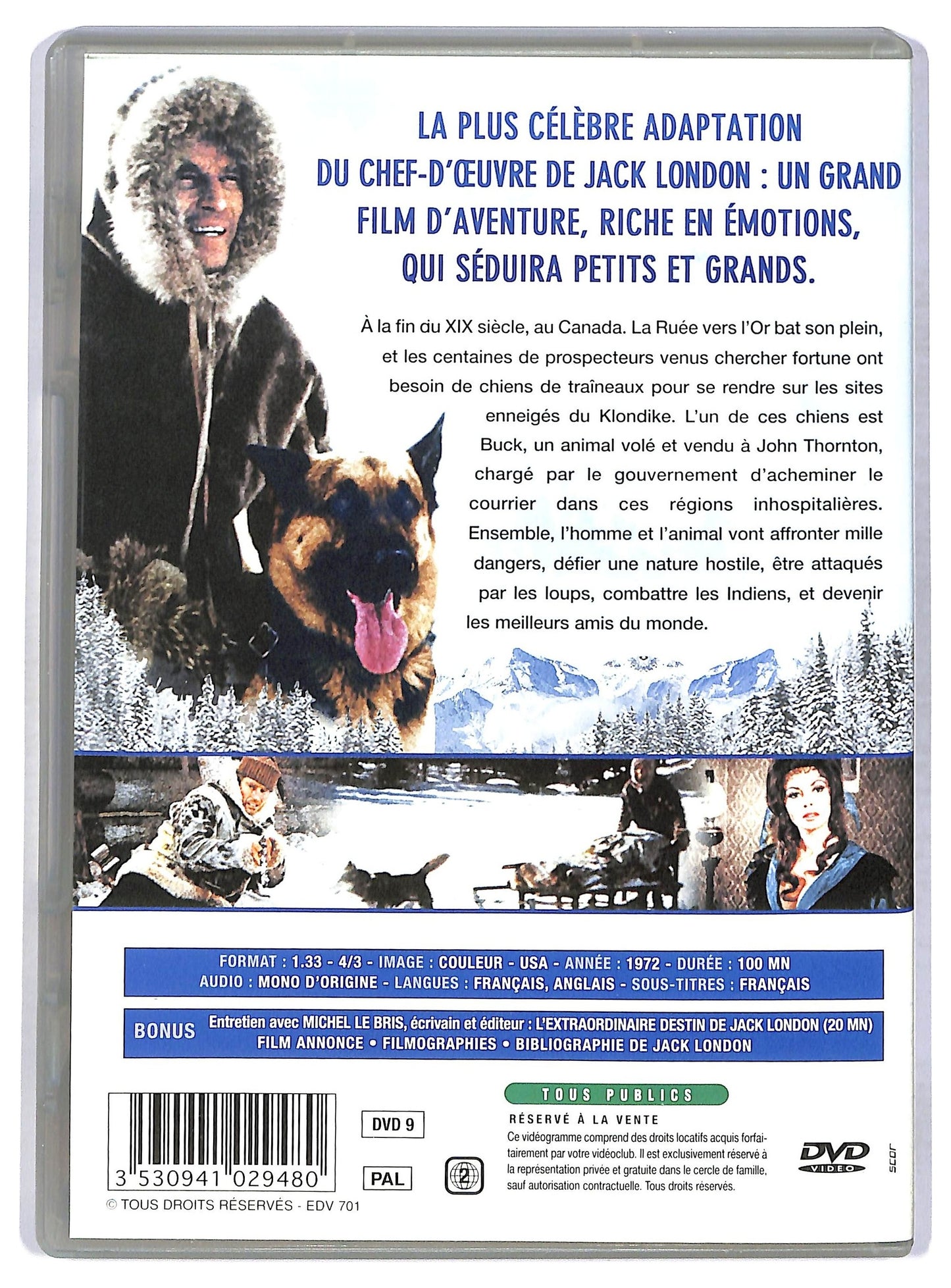 EBOND L'Appel de la foret - NO ITA DVD D764049