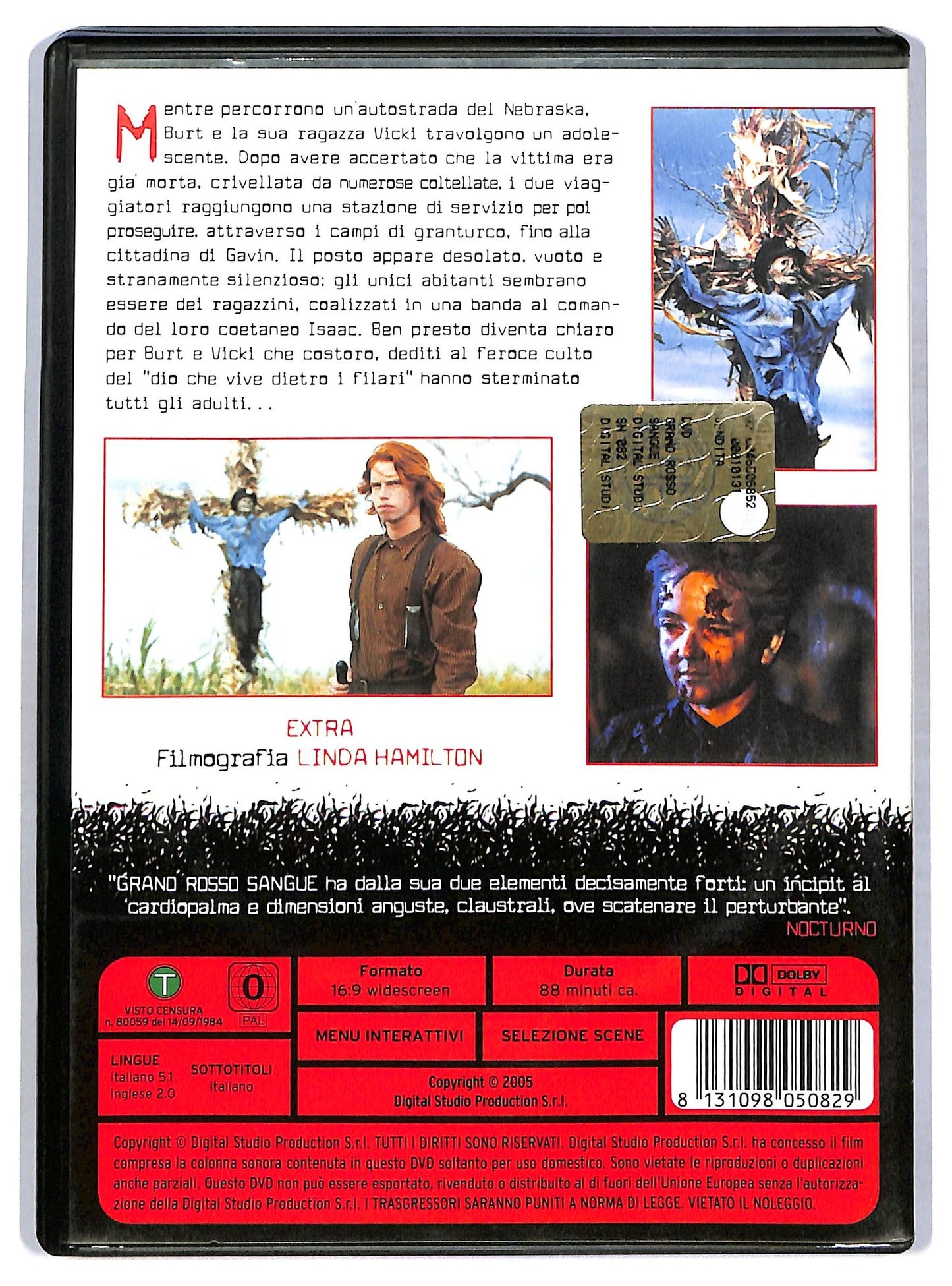 EBOND Grano rosso sangue DVD D764051