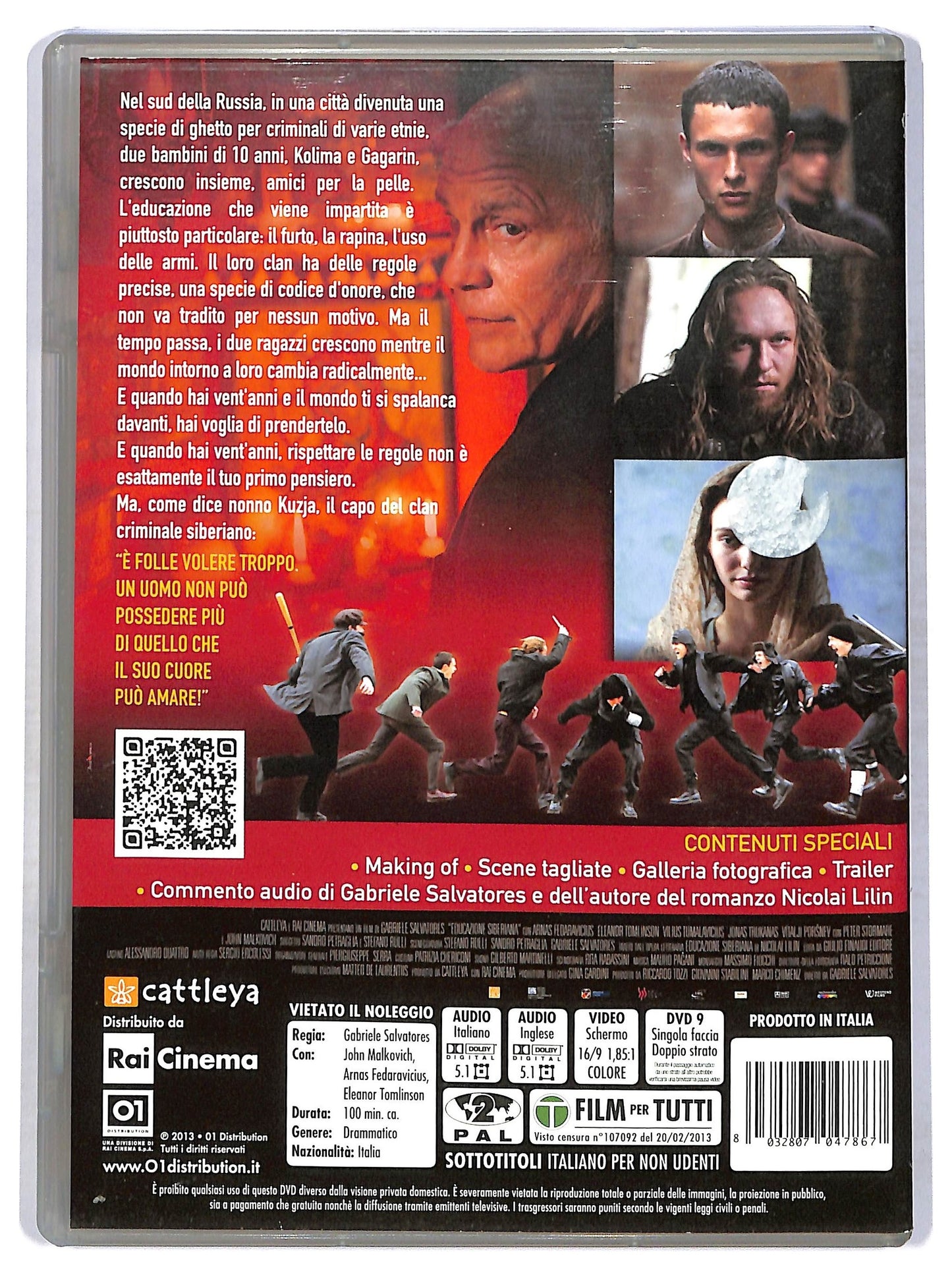 EBOND Educazione siberiana DVD D764108