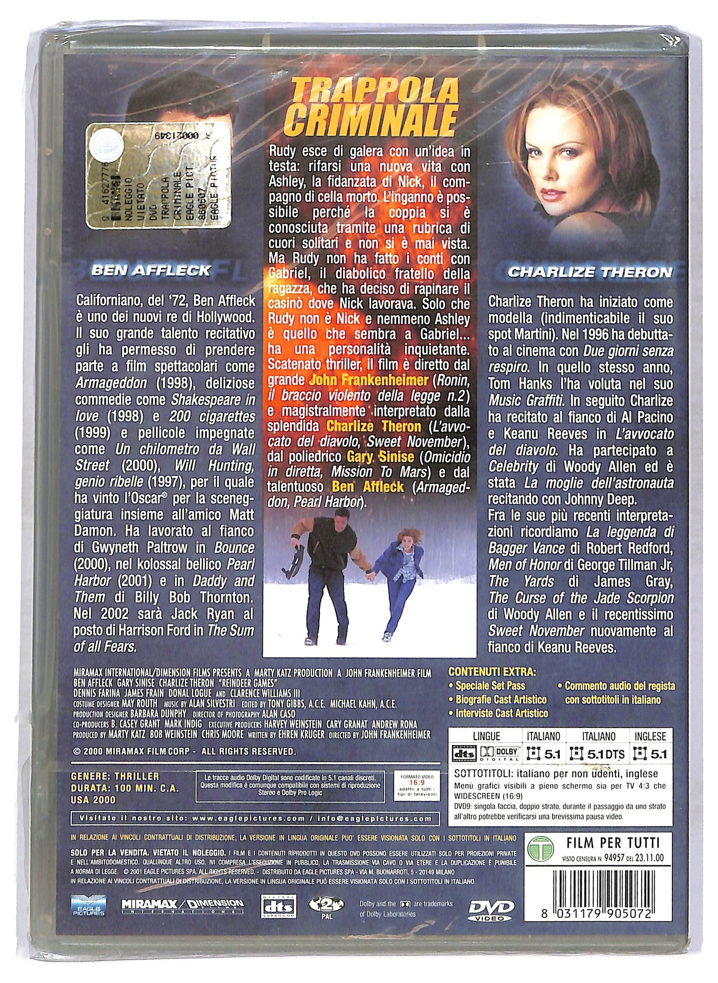 EBOND Trappola criminale DVD D764147