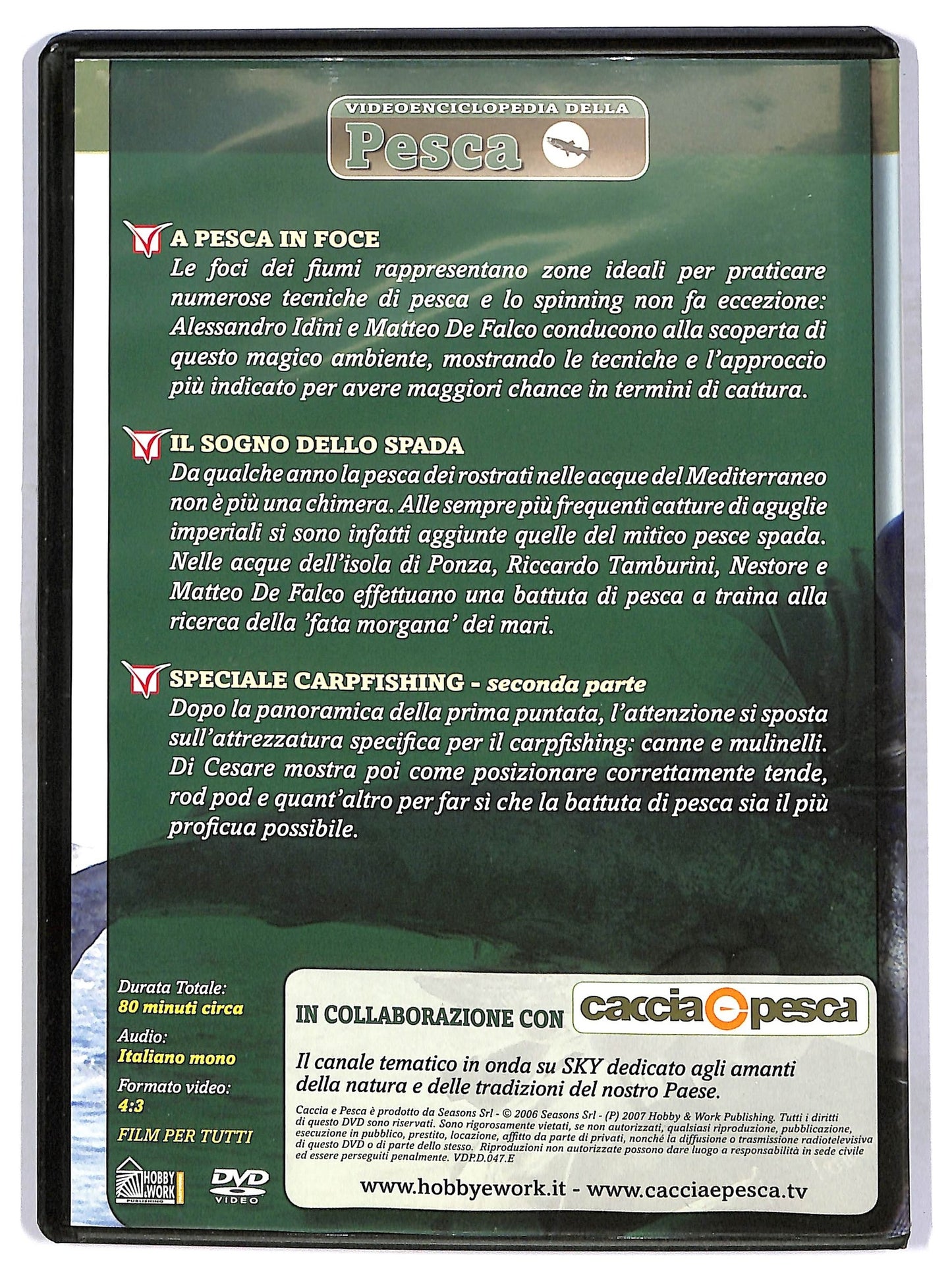 EBOND Videoenciclopedia della pesca volume 47 EDITORIALE DVD D764151