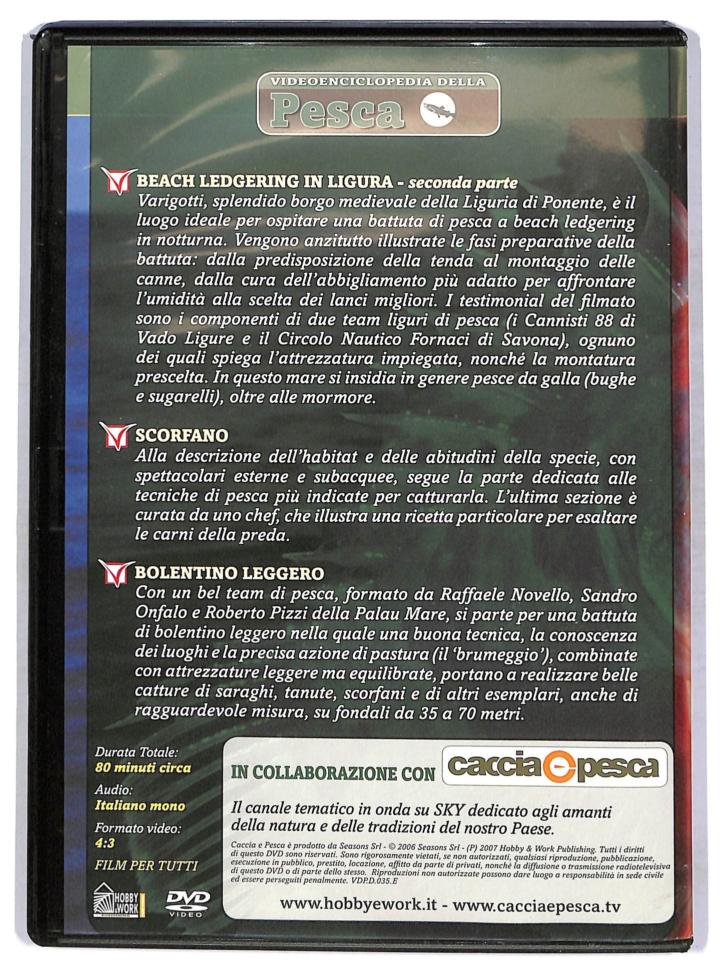 EBOND Videoenciclopedia della pesca volume 35 EDITORIALE DVD D764153