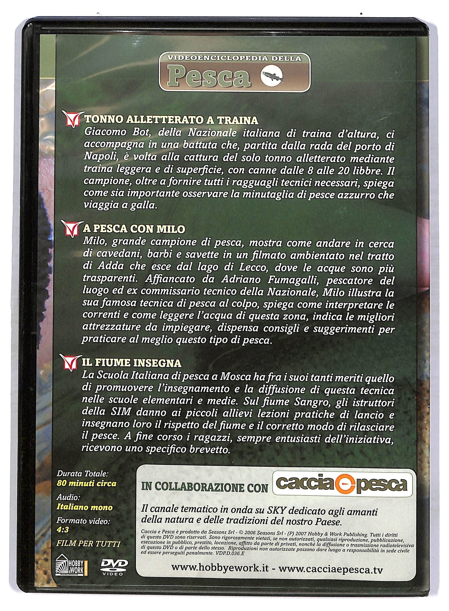 EBOND Videoenciclopedia della pesca vol 36 EDITORIALE DVD D764159