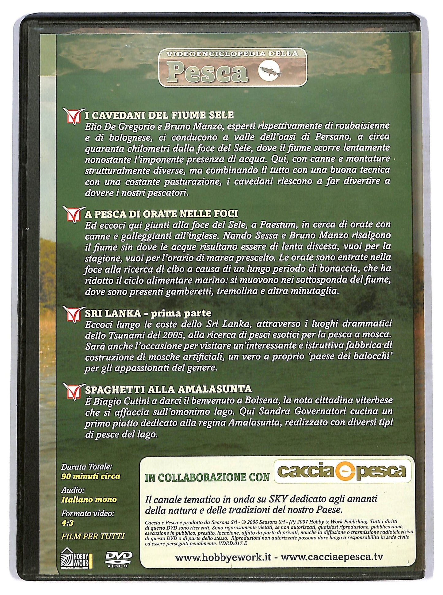 EBOND Videoenciclopedia della pesca vol 17 EDITORIALE DVD D764160