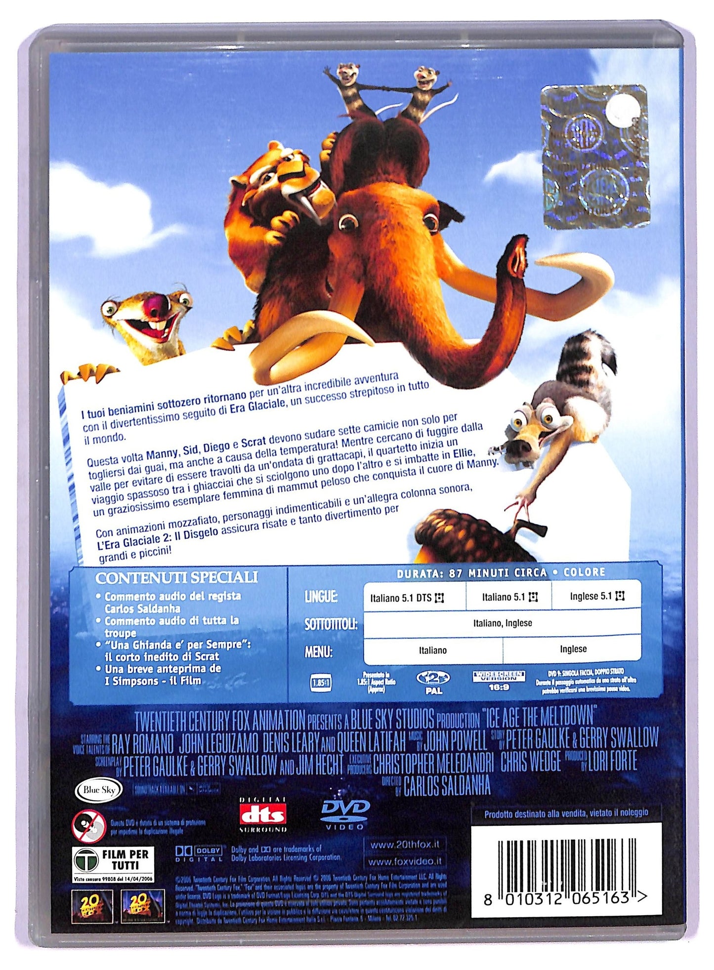 EBOND L'era Glaciale 2 - Il Disgelo DVD D764207