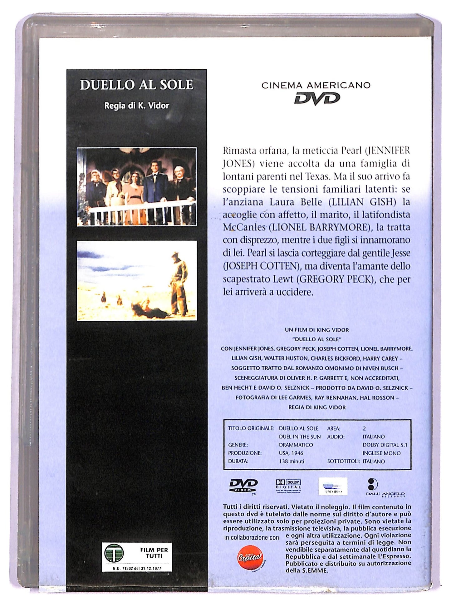 EBOND Duello al sole EDITORIALE  DVD D764230