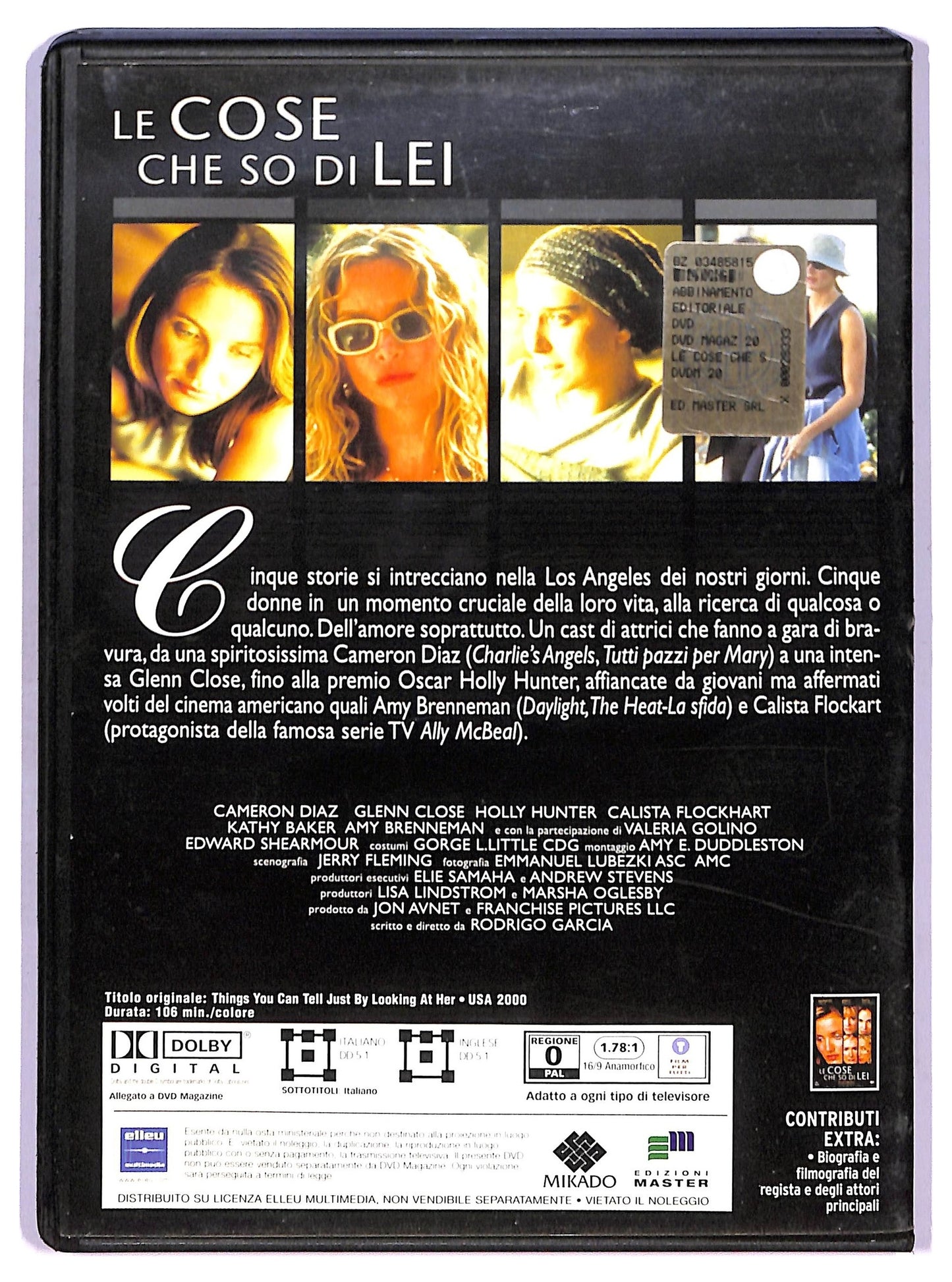 EBOND Le cose che so di lei EDITORIALE DVD D764232