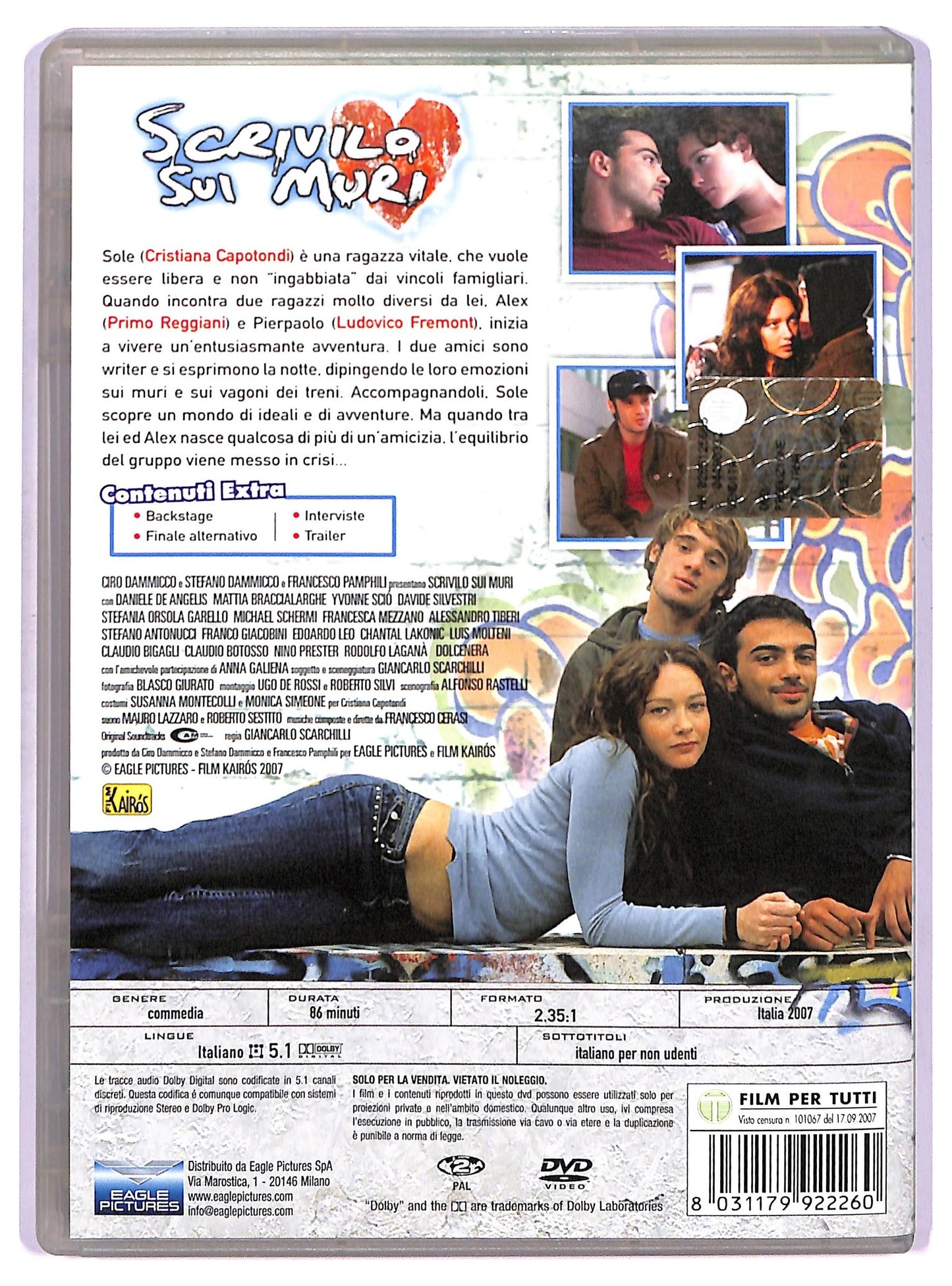 EBOND Scrivilo sui Muri DVD D764339