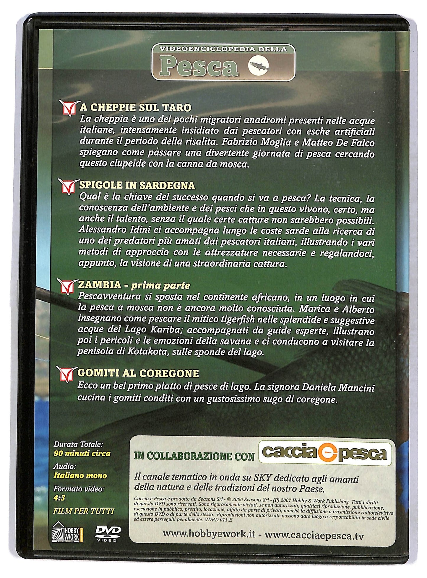 EBOND Videoenciclopedia della pesca volume 11 EDITORIALE DVD D764501