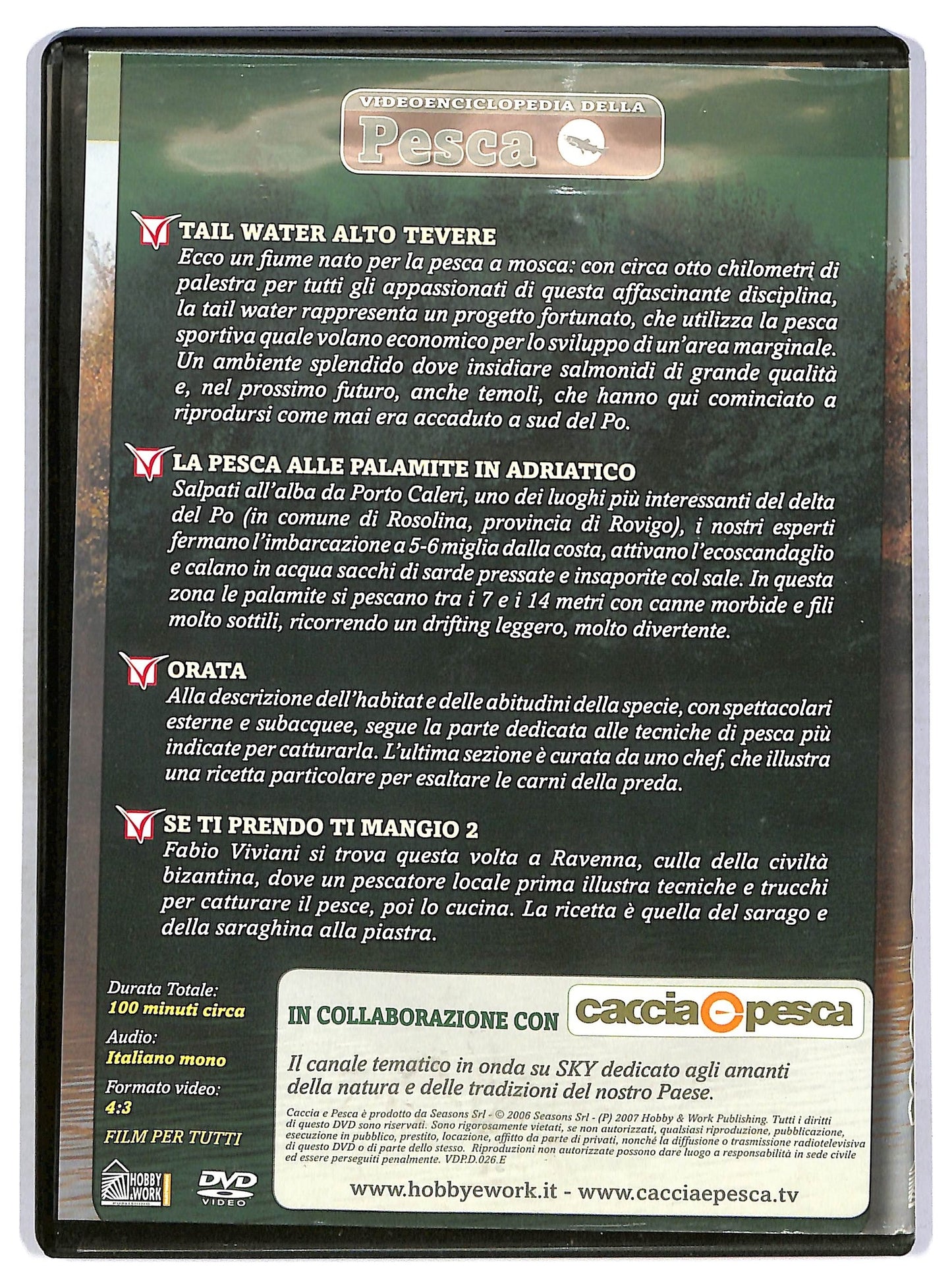 EBOND Videoenciclopedia della pesca vol 26 EDITORIALE DVD D764510