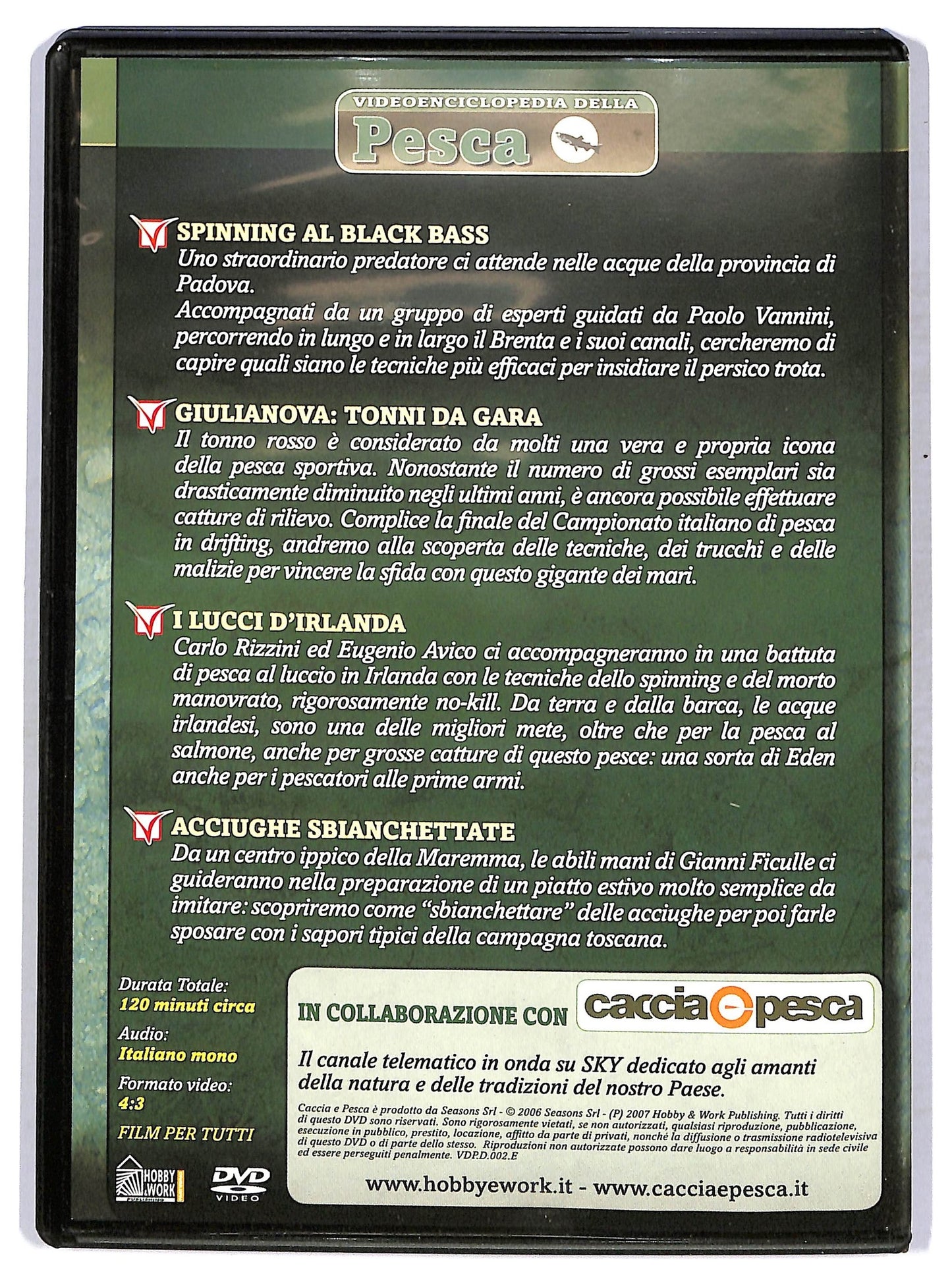 EBOND Videoenciclopedia della pesca Volume 2 EDITORIALE DVD D764515