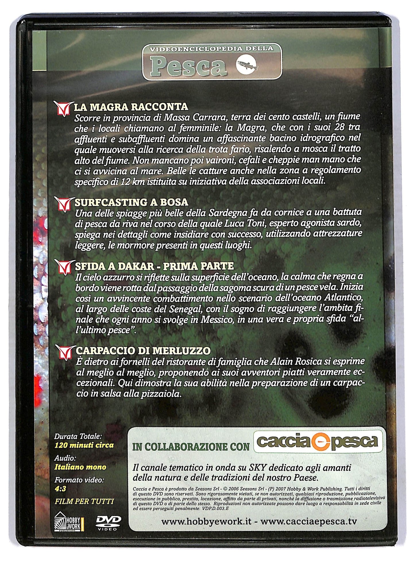 EBOND Videoenciclopedia della pesca vol 3 EDITORIALE DVD D764522