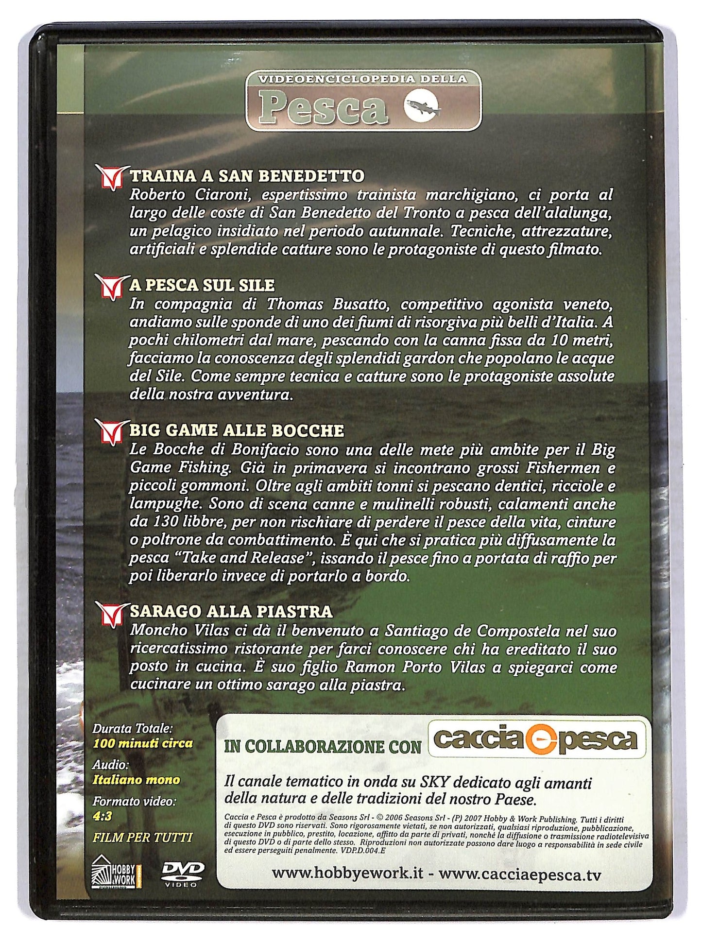 EBOND Videoenciclopedia della pesca volume 4 EDITORIALE DVD D764523