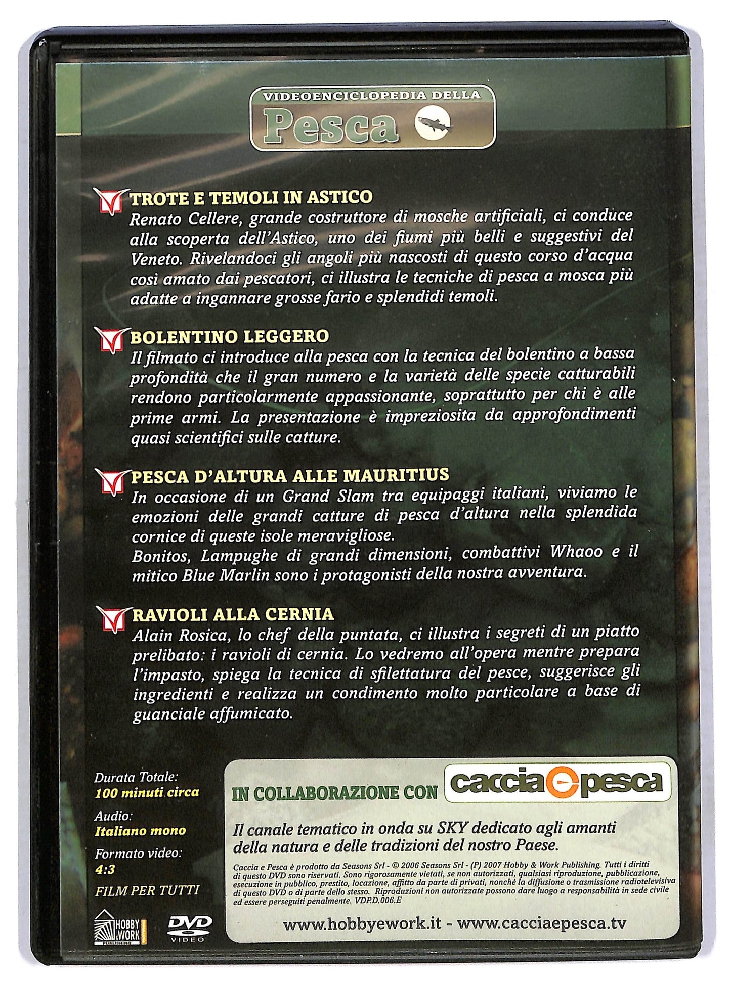 EBOND Videoenciclopedia della pesca vol 6 EDITORIALE DVD D764525