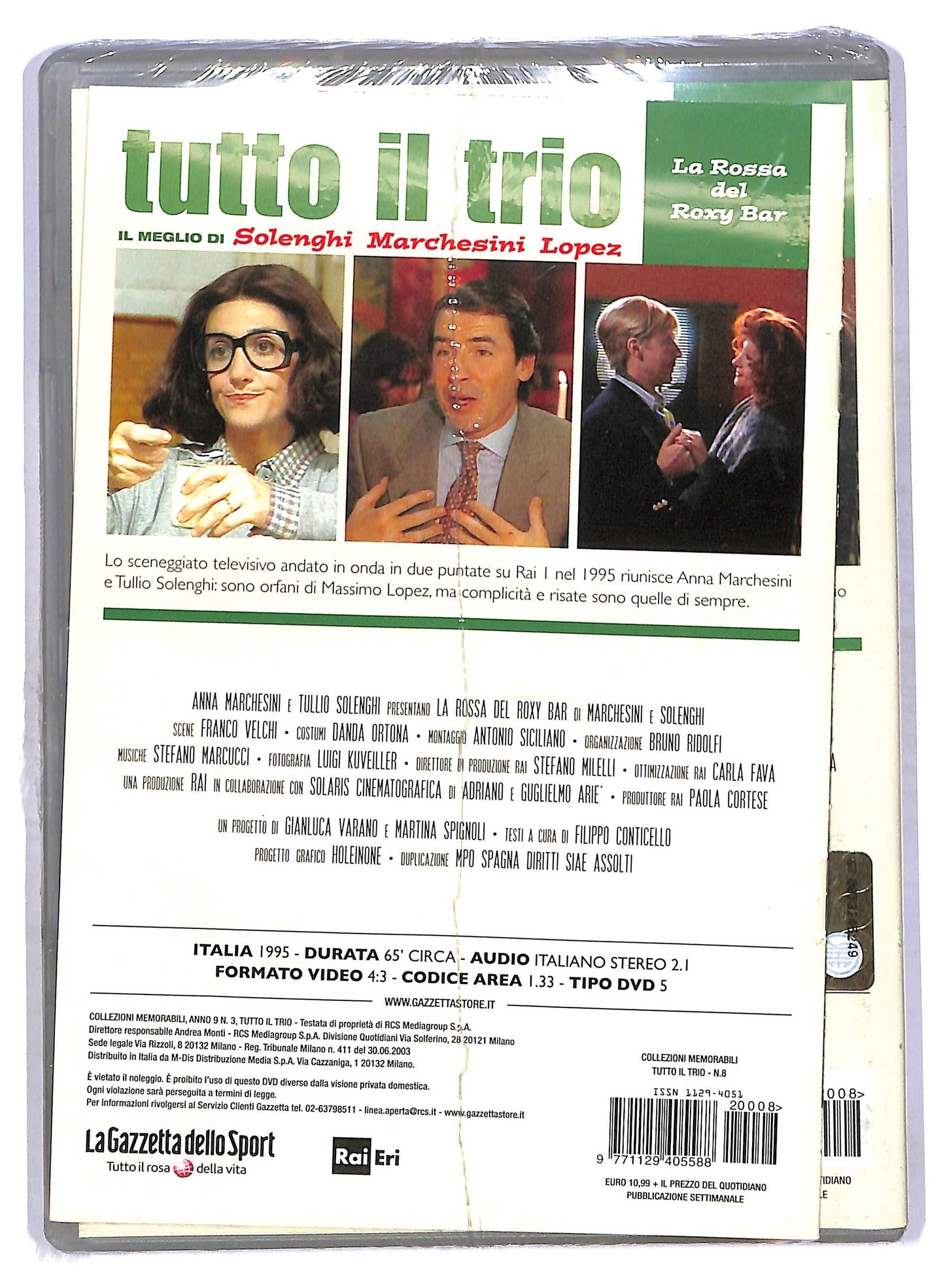 EBOND IL Meglio Di Solenghi Marchesini Lopez Volume 8 EDITORIALE DVD D764624