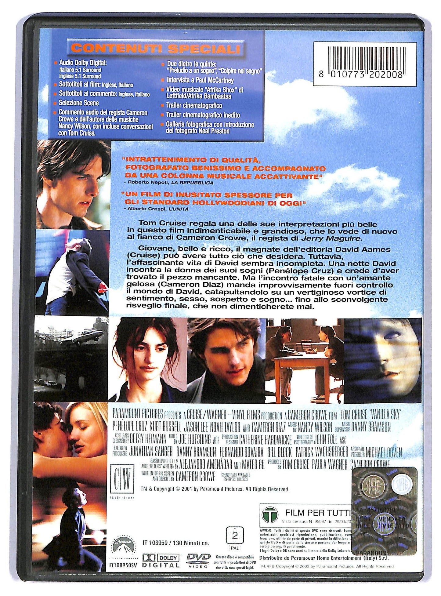 EBOND vanilla sky DVD D764655