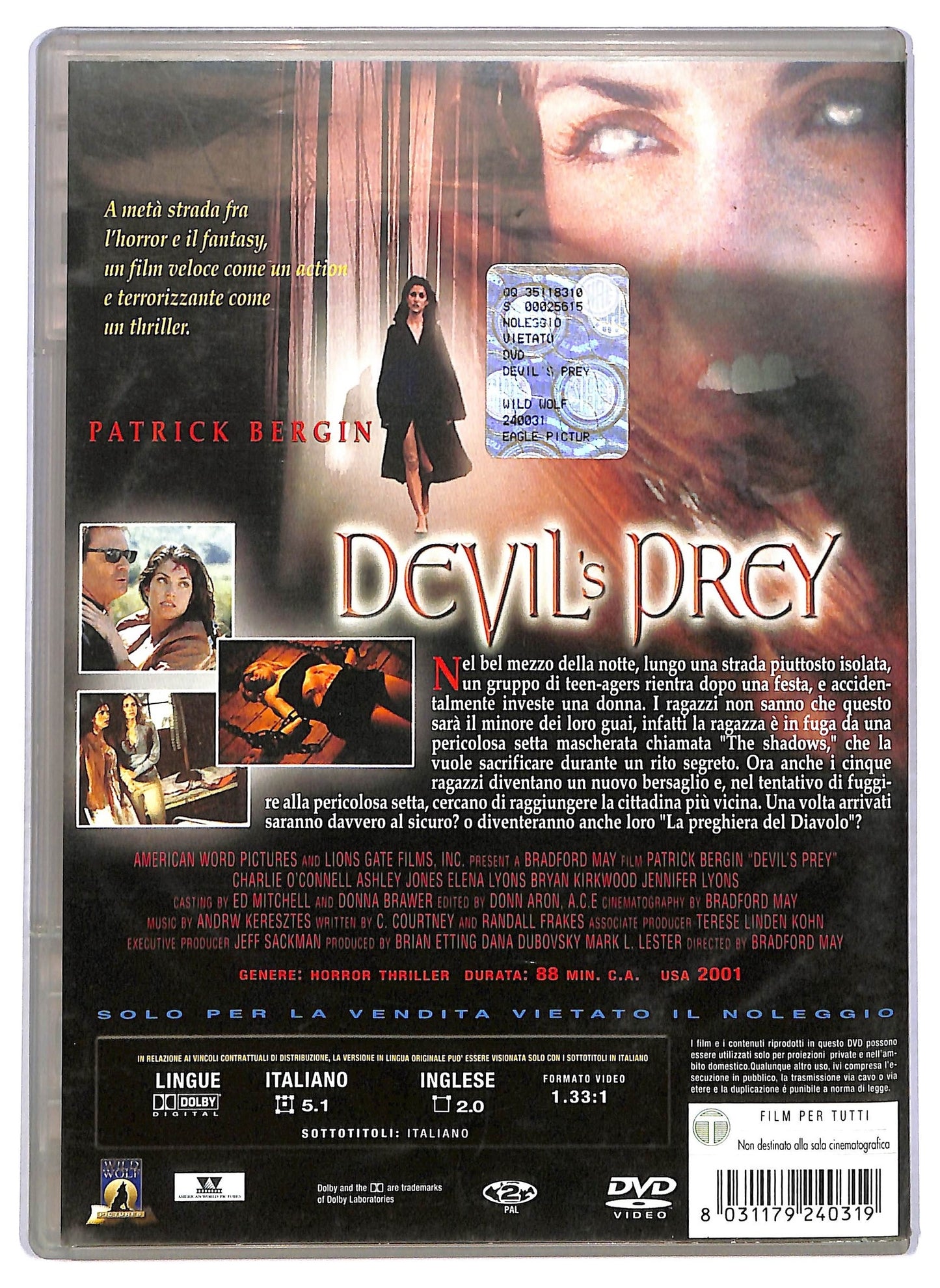 EBOND Devil's prey DVD D764705