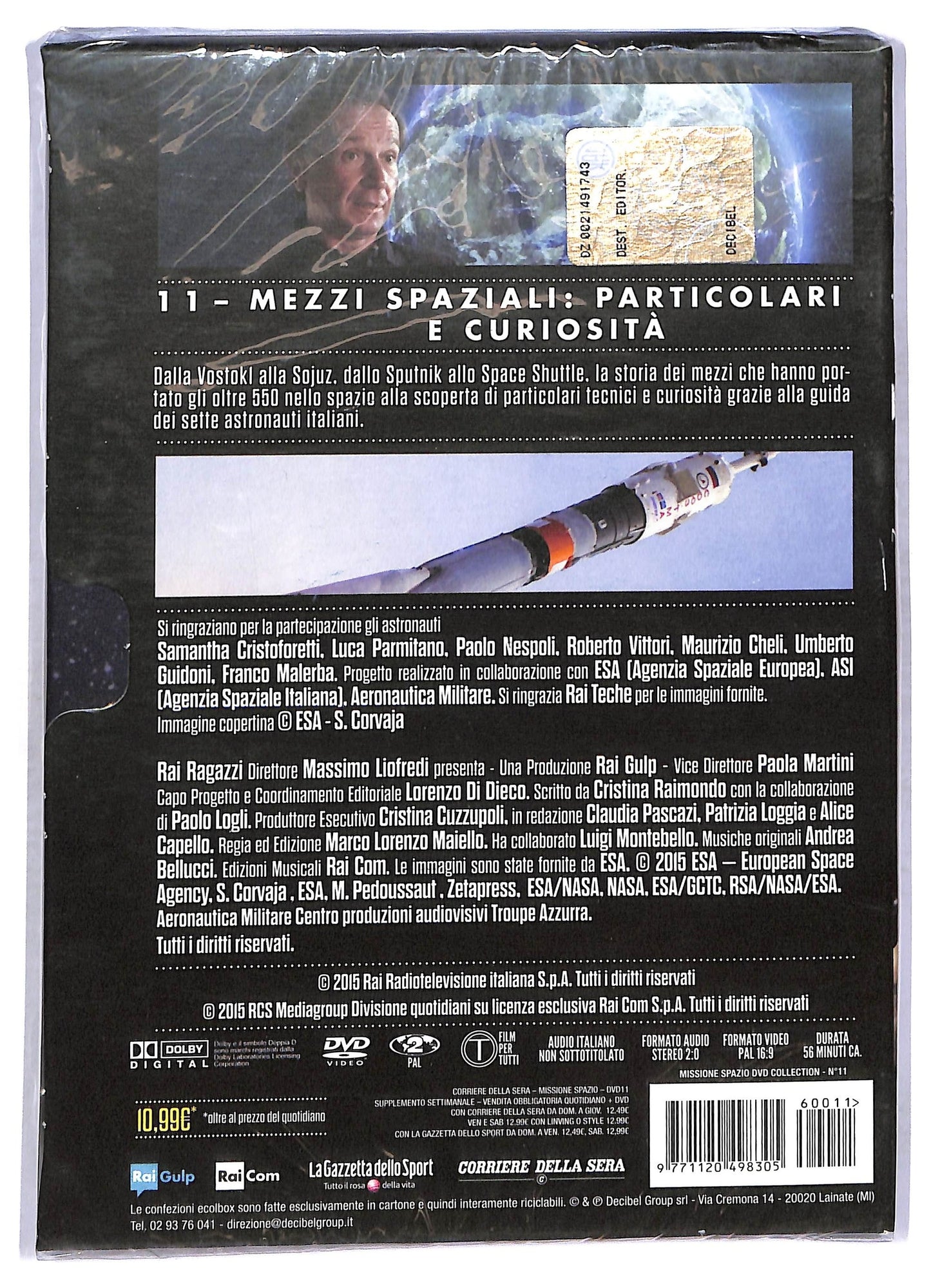 EBOND Missione Spazio - Mezzi Spaziali EDITORIALE DVD D764712
