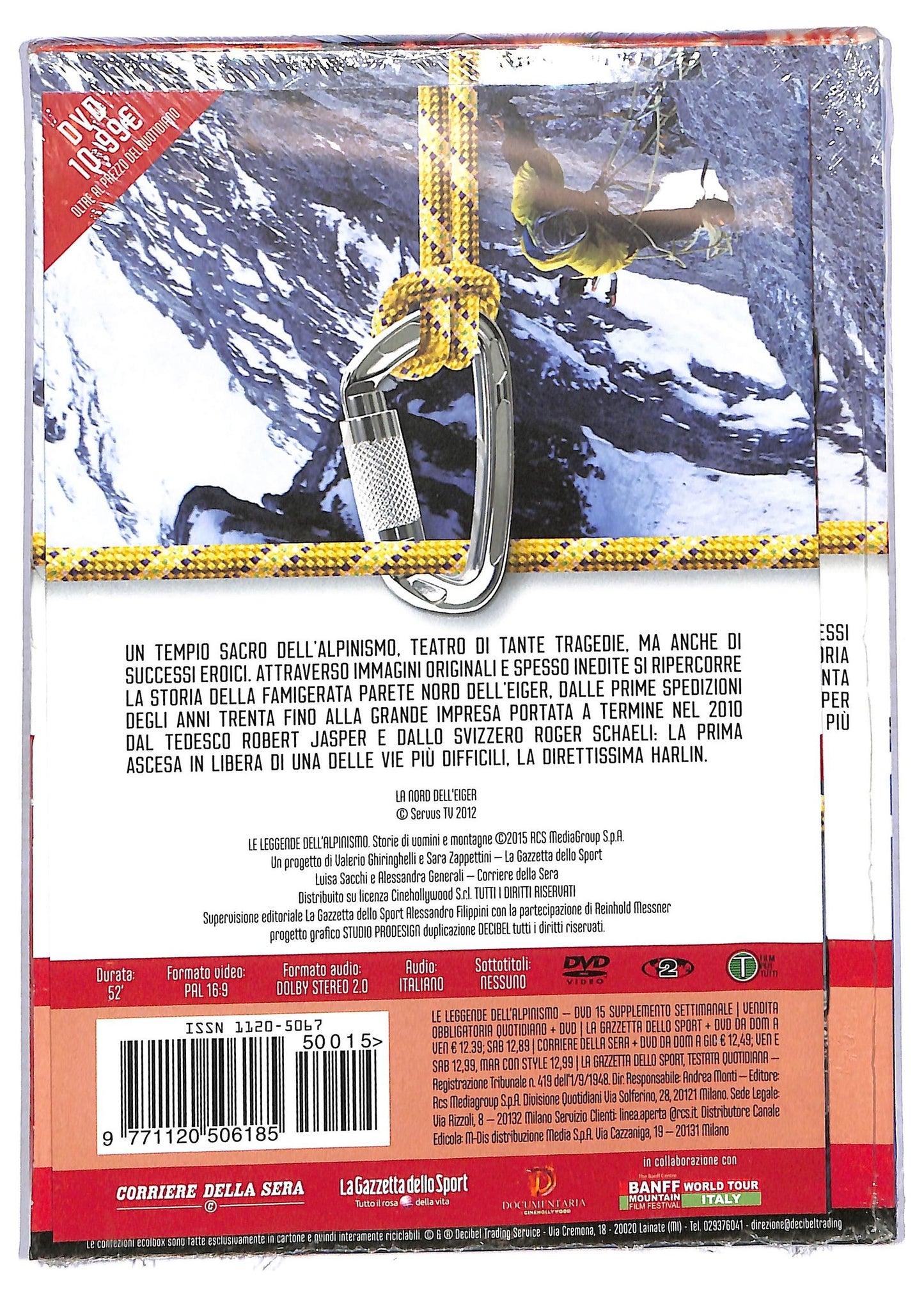 EBOND Le Leggende Dell'Alpinismo Vol. 1 Slipcase EDITORIALE DVD D764714