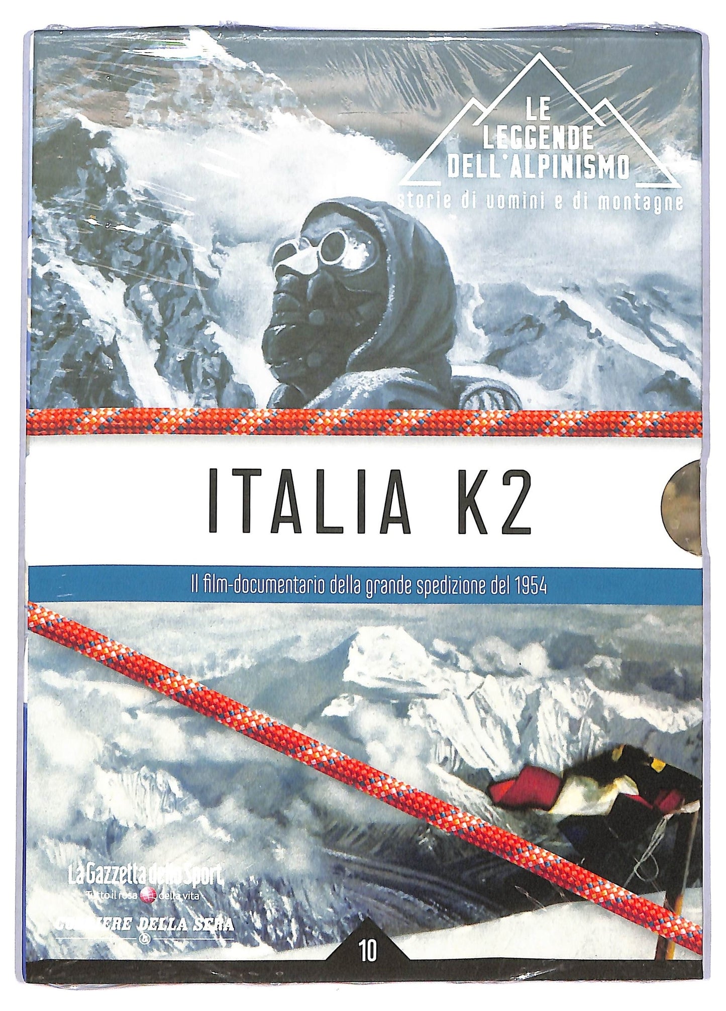EBOND Italia K2 + booklet - Le leggende dell'alpinismo - La Gazzetta dello Sport DVD D764715