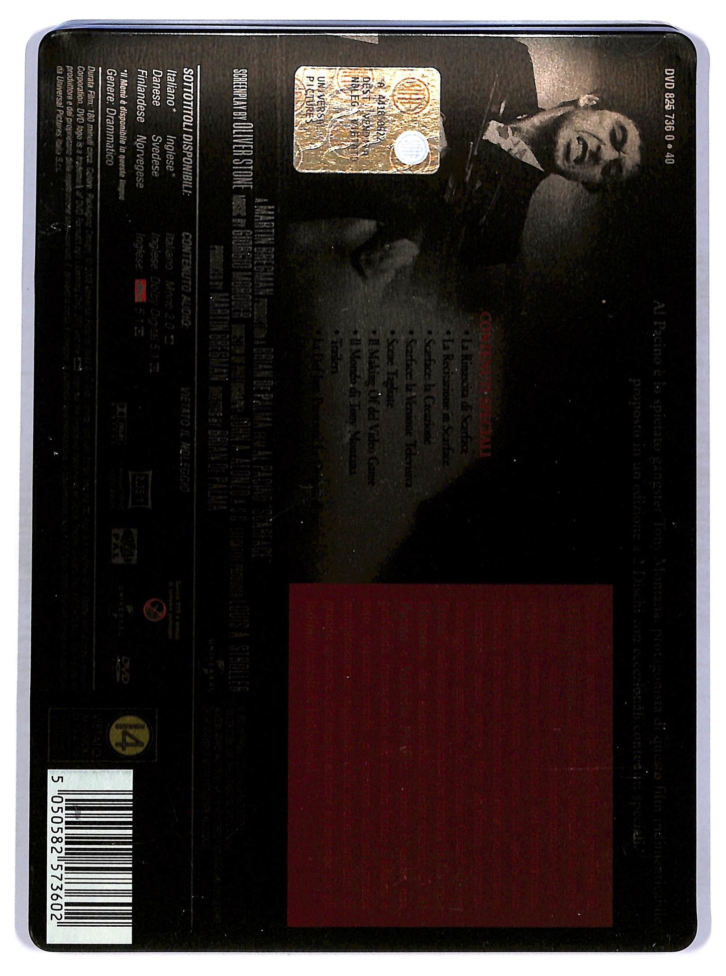 EBOND Scarface DVD Steelbook D764726