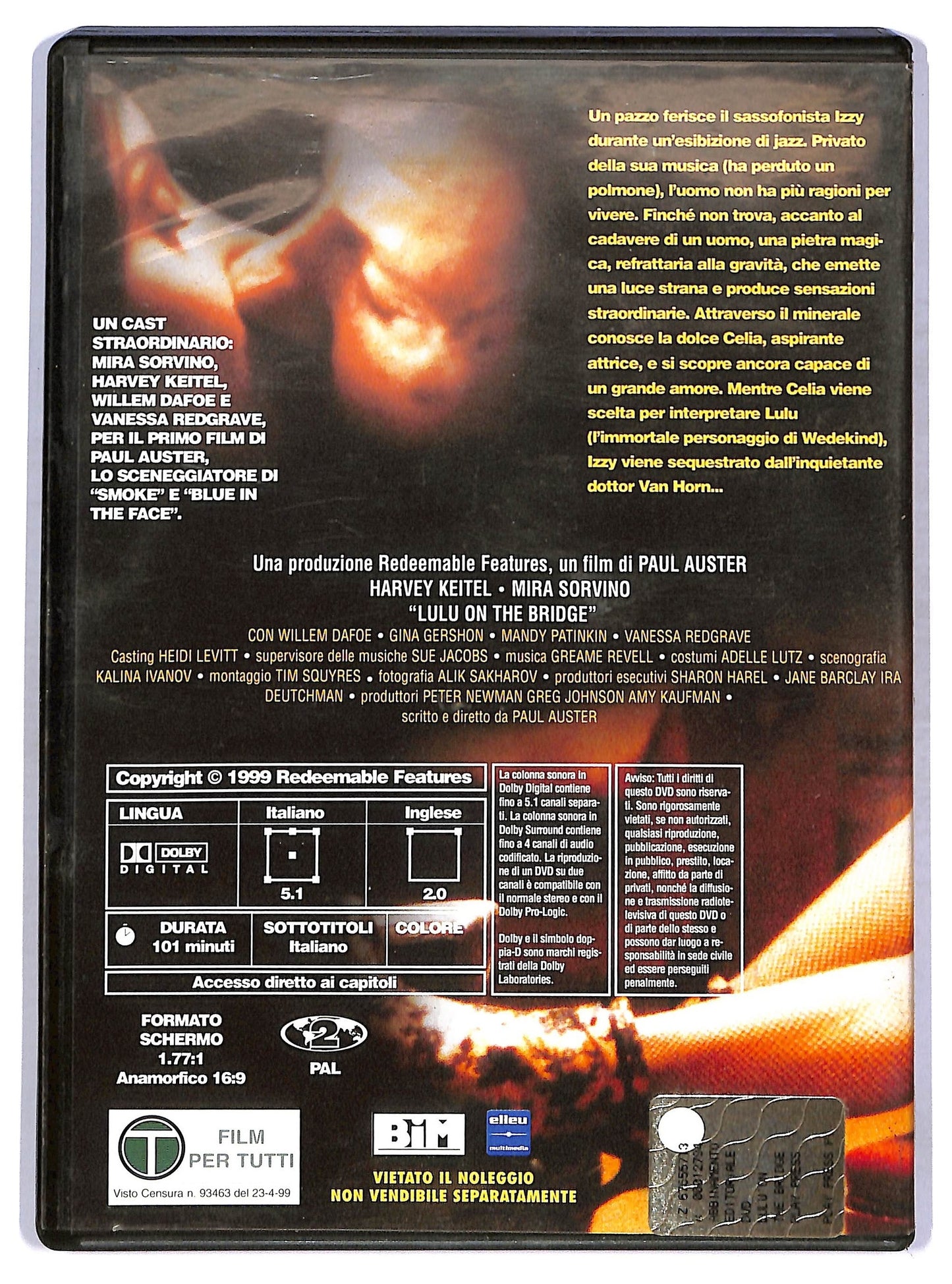 EBOND Lulu on the Bridge EDITORIALE DVD D764728