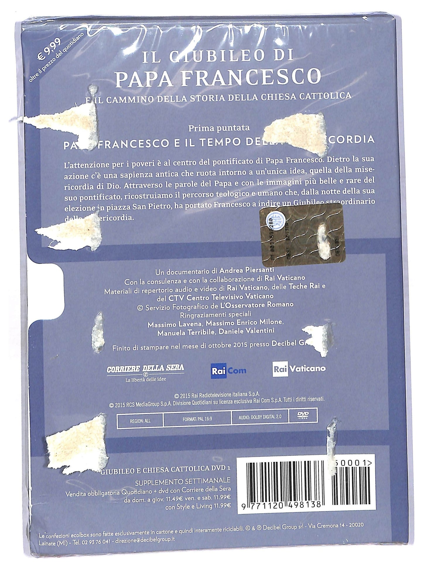 EBOND IL Giubileo Di Papa Francesco Vol. 1  Slipcase EDITORIALE DVD D764737