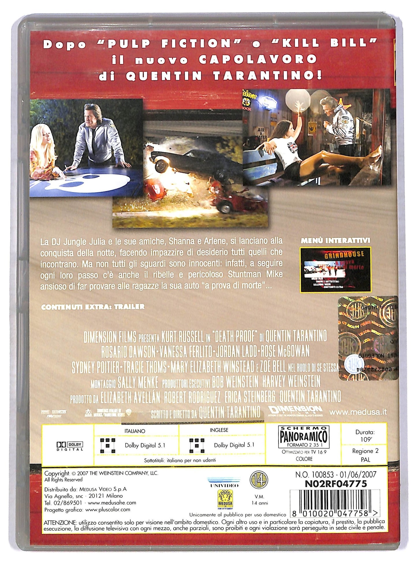 EBOND A prova di morte NOLEGGIO DVD D764826