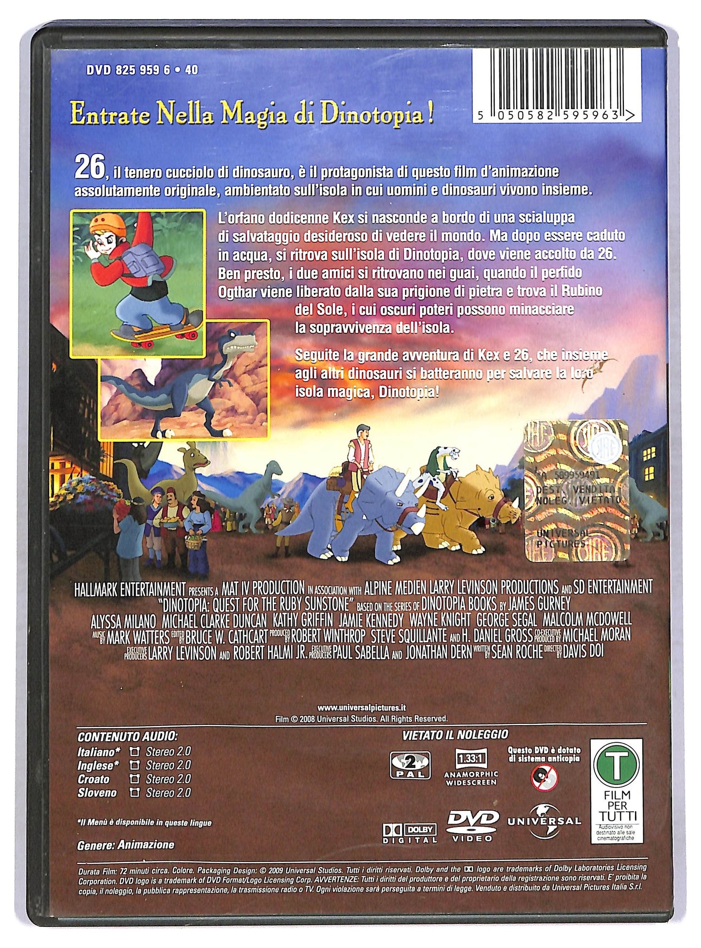 EBOND Dinotopia - Alla ricerca del rubino del sole DVD D764925