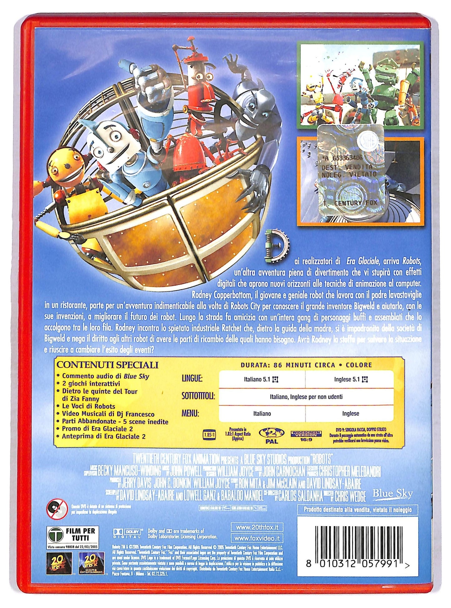 EBOND robots DVD D764936
