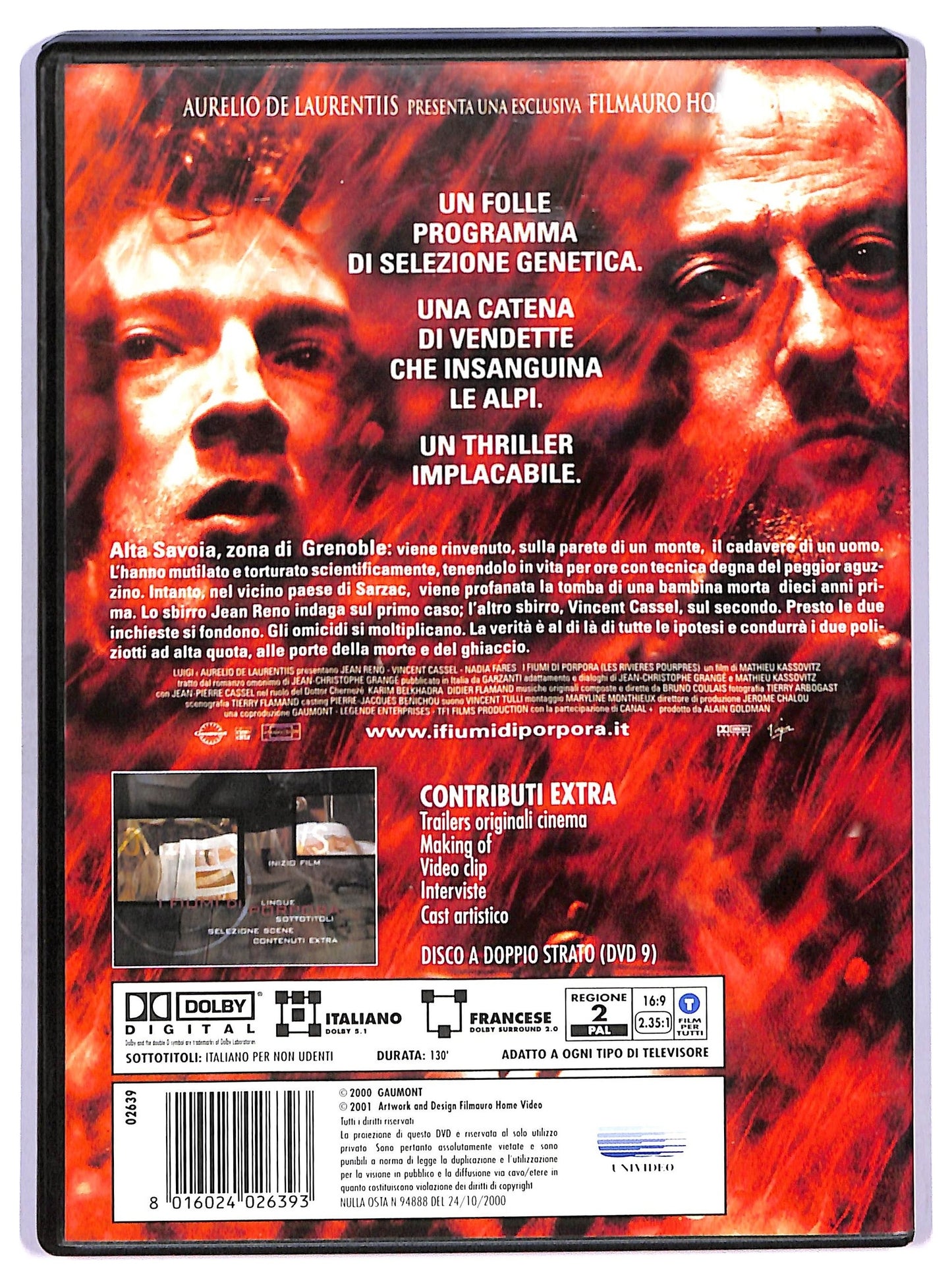 EBOND i fiumi di porpora DVD D765117