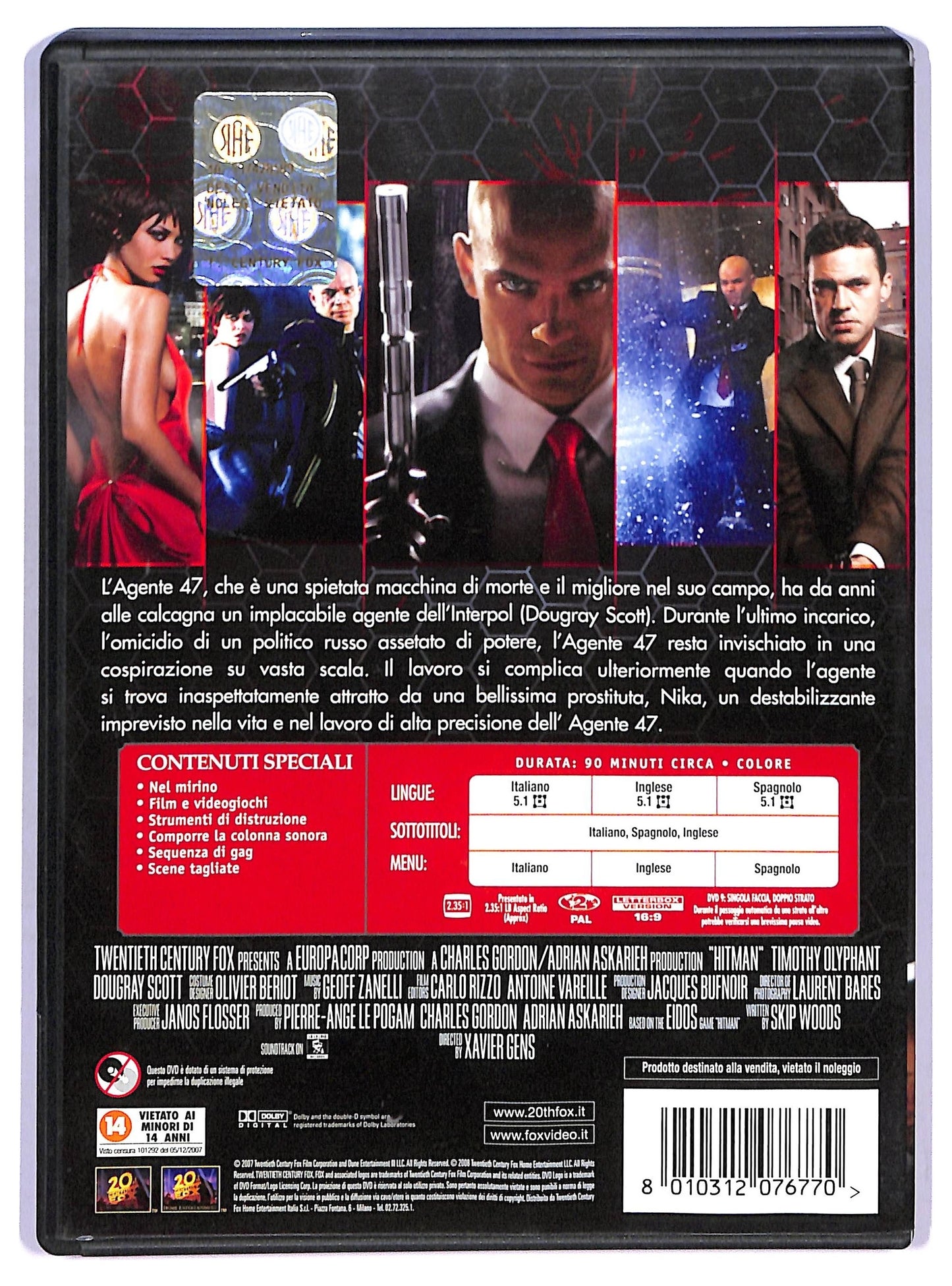 EBOND hitman - l'assassino DVD D765147