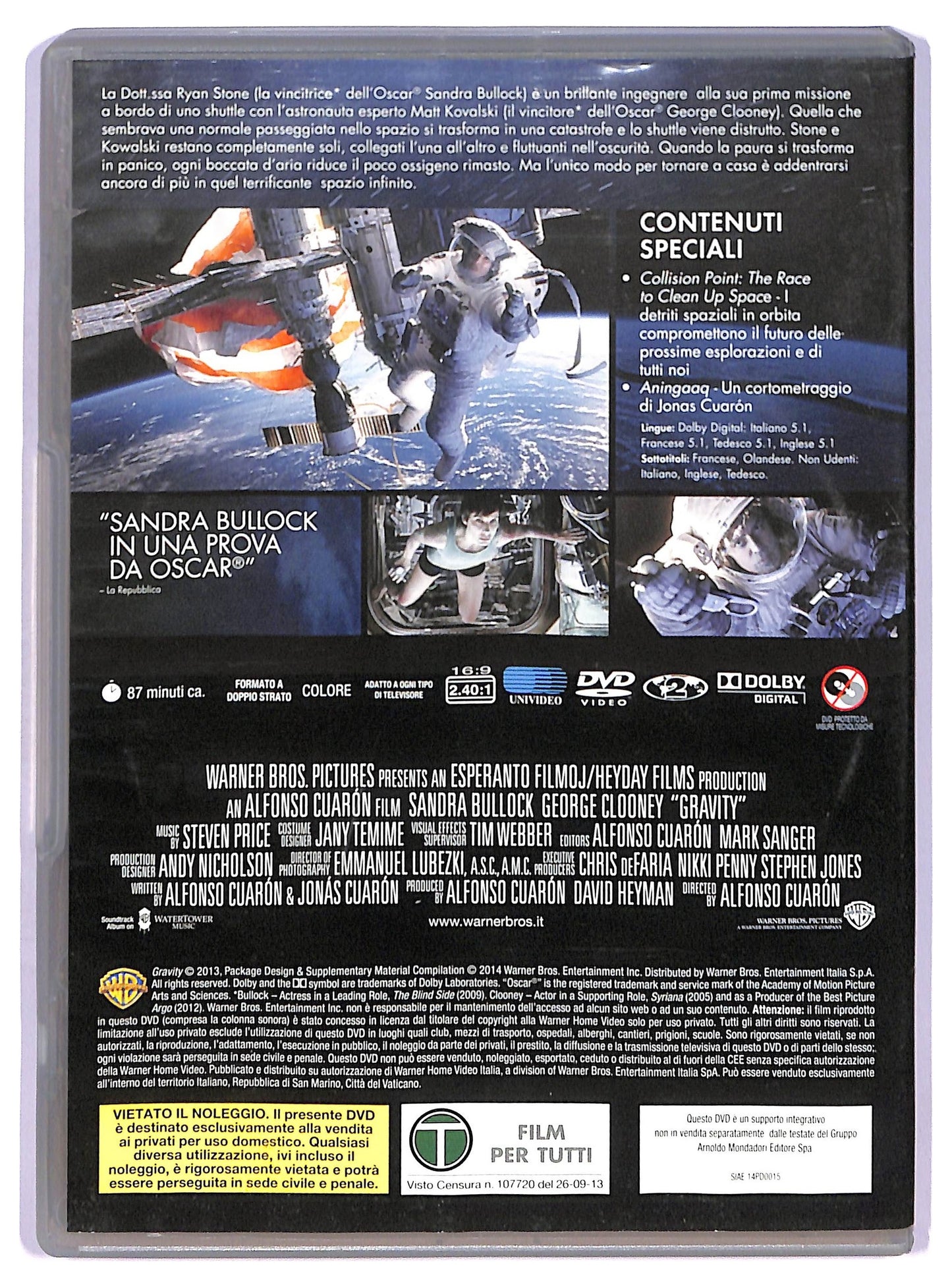 EBOND Gravity EDITORIALE DVD D765214