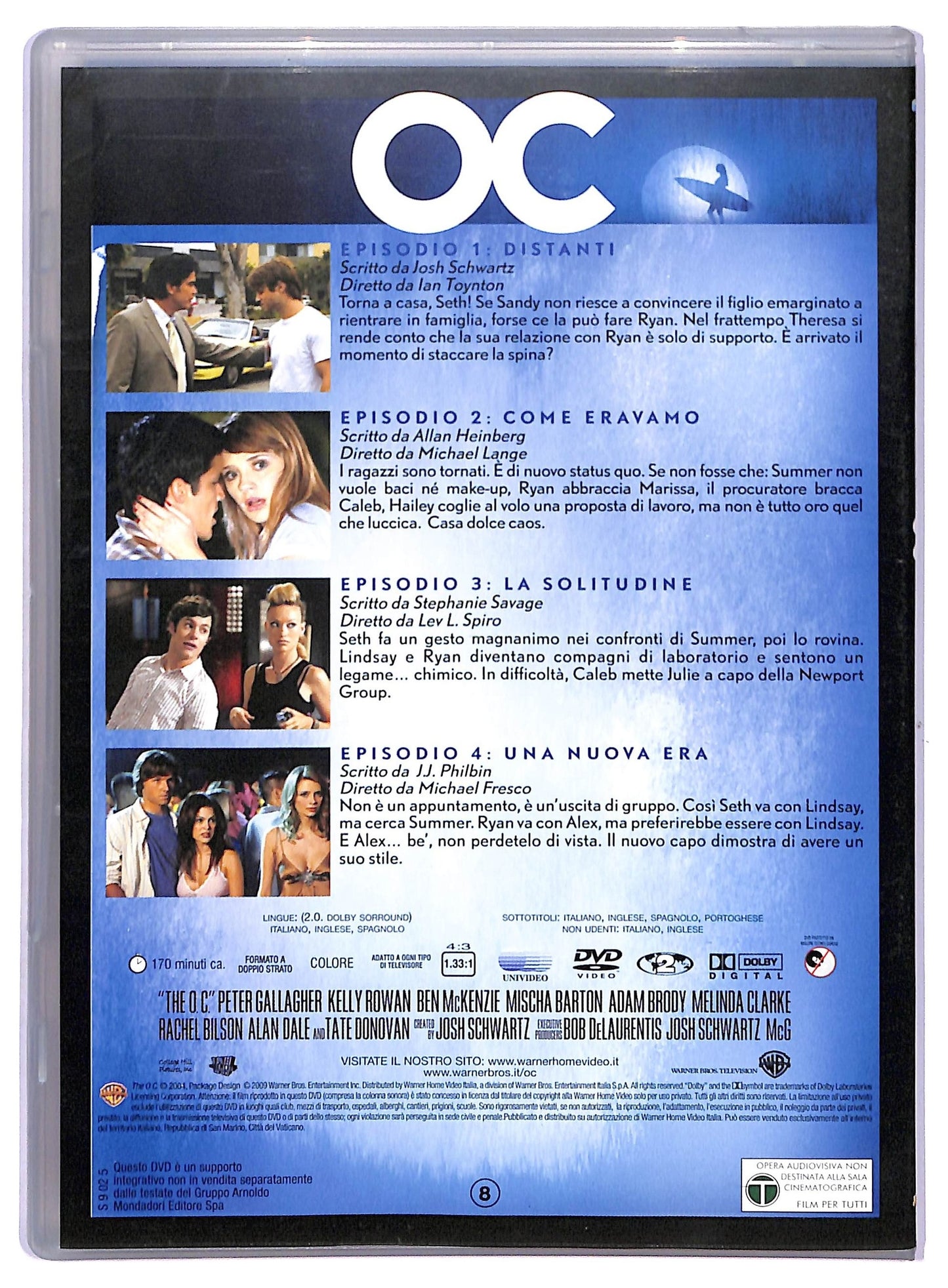 EBOND OC Seconda Stagione Disco 1 Epis. 1 - 4 EDITORIALE DVD D765242