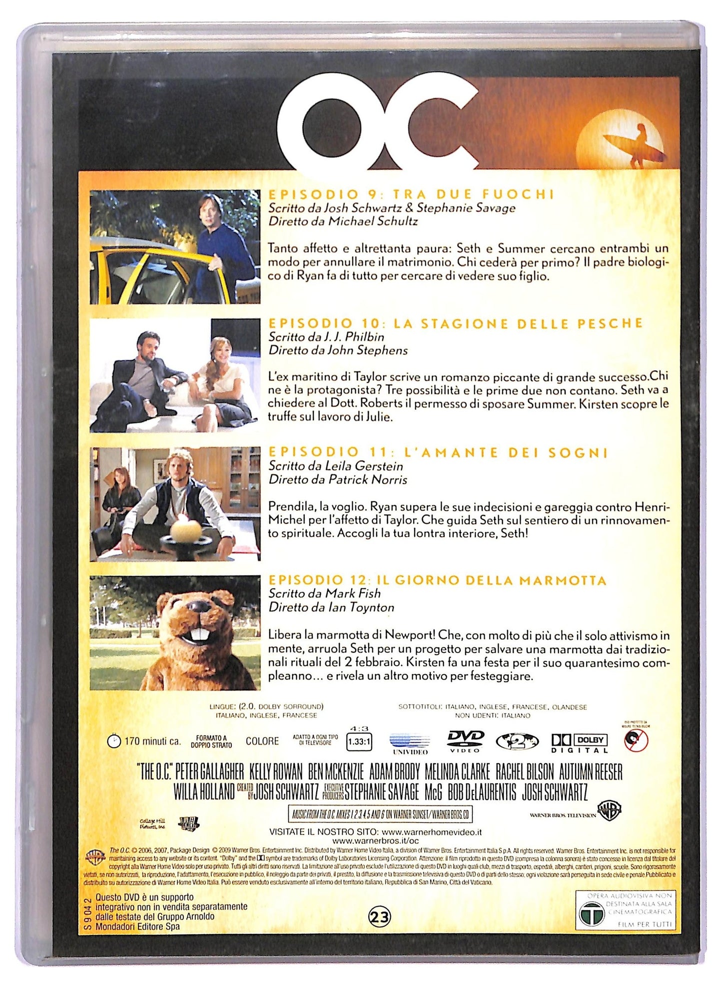 EBOND OC Quarta Stagione Disco3 Epis. 9 - 12 EDITORIALE DVD D765243
