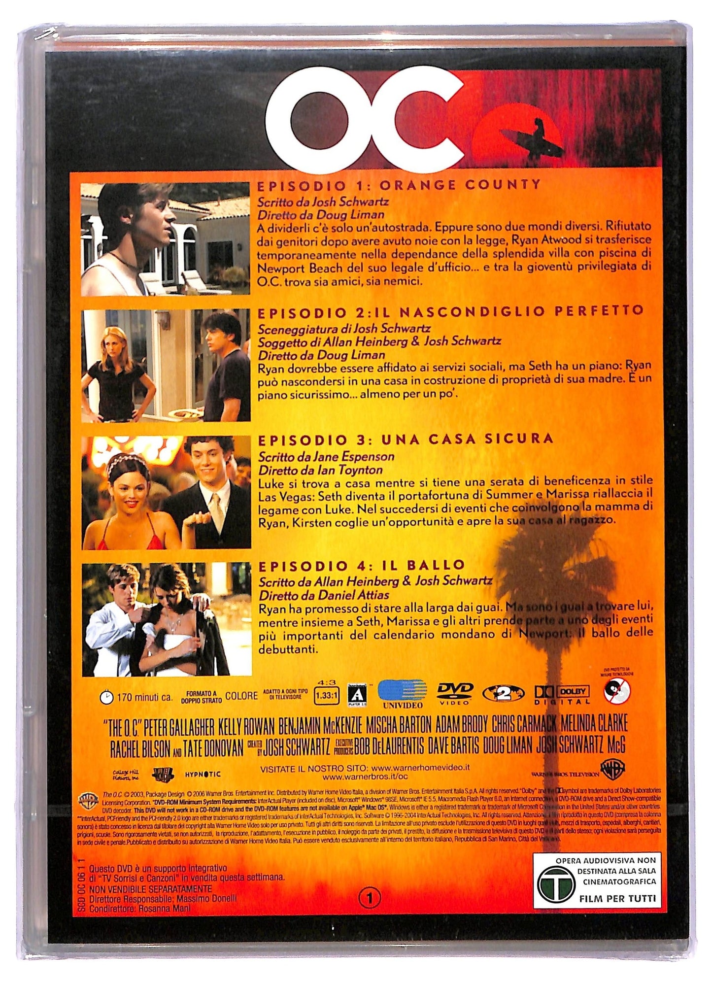 EBOND OC Prima Stagione Disco 1 Epis. 1 - 4 EDITORIALE DVD D765244