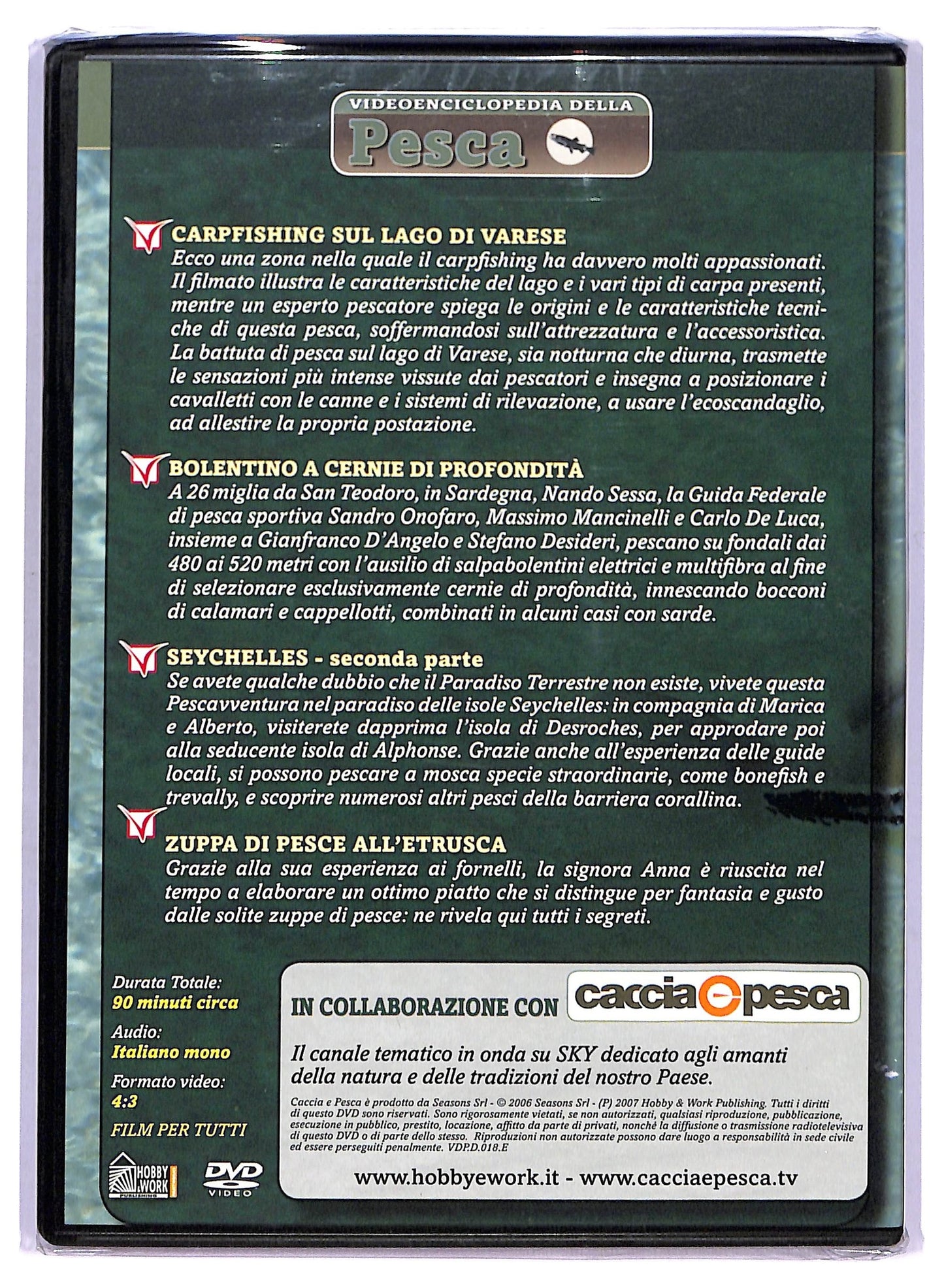 EBOND Videoenciclopedia Della Pesca Vol. 18 EDITORIALE DVD D765271