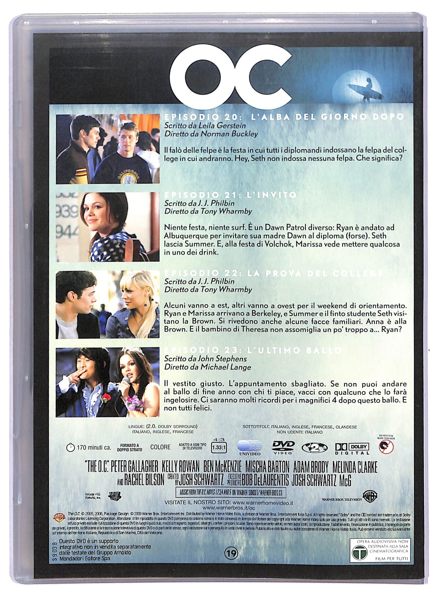 EBOND OC Terza Stagione Disco 6 Epis. 20 - 23 EDITORIALE DVD D765278